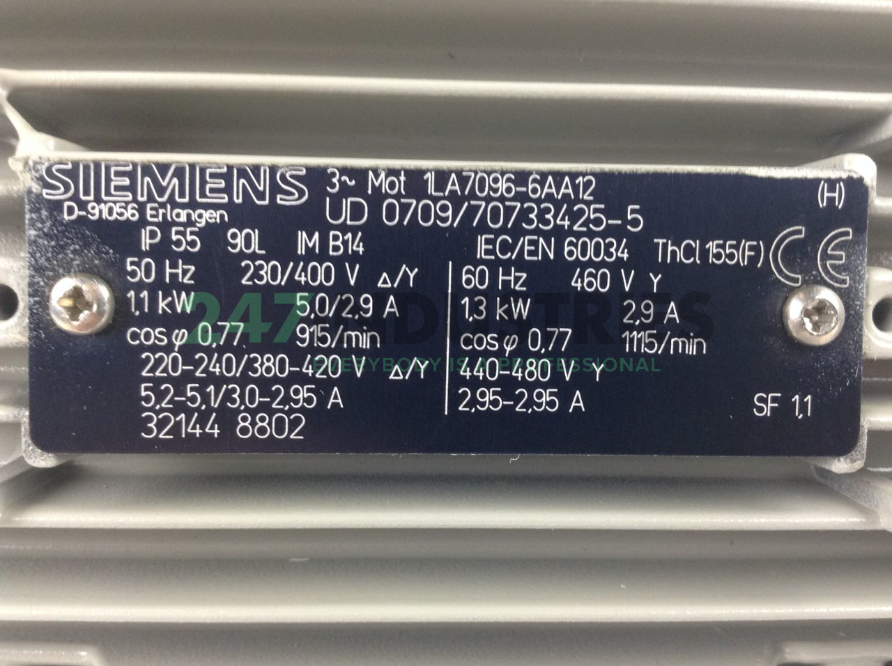 1LA7096-6AA12 Siemens Image 2