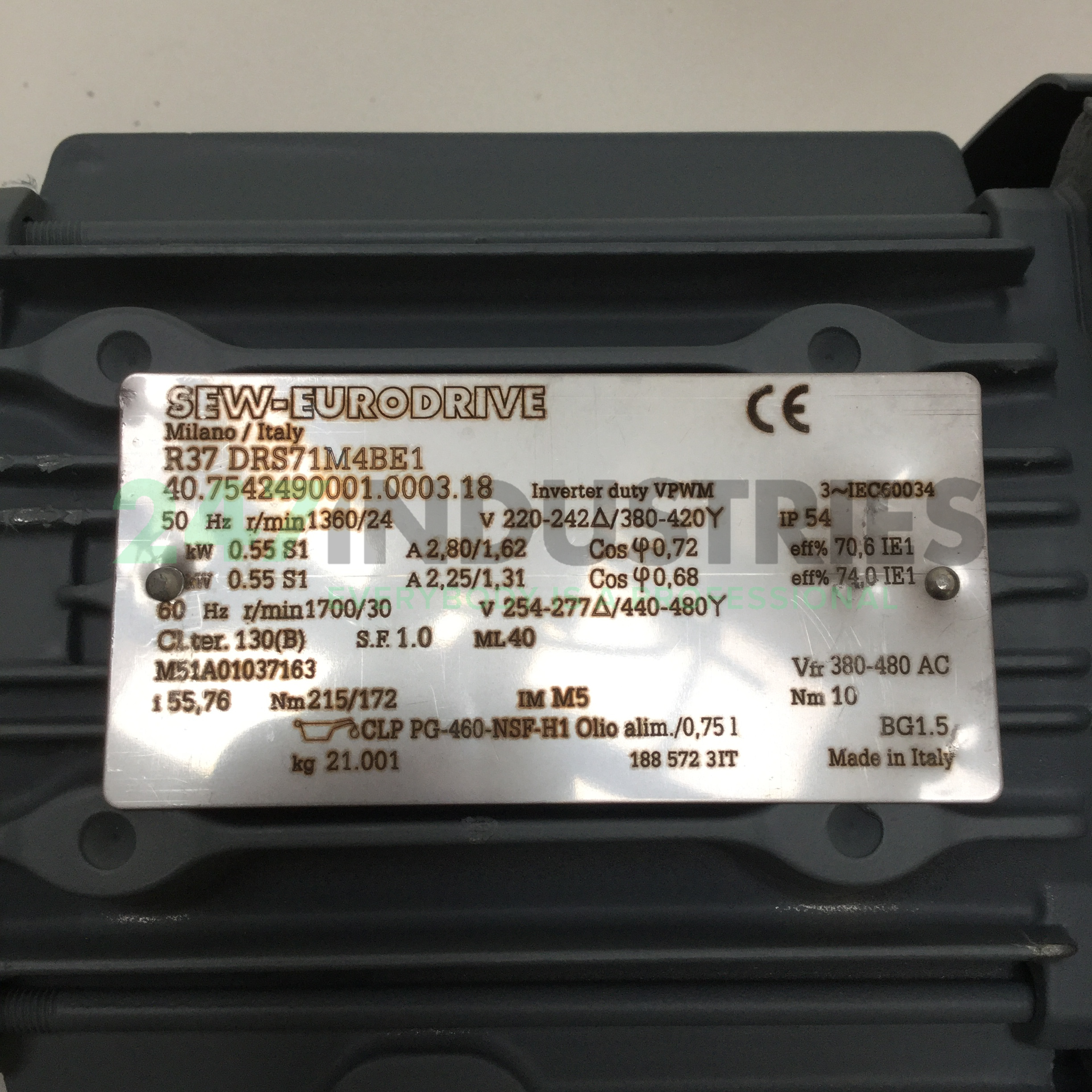 R37DRS71M4BE1-I56 SEW-EURODRIVE Image 4