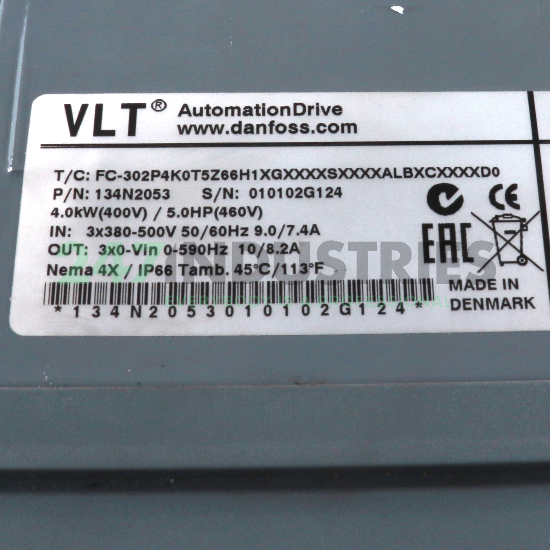 134N2053 Danfoss Image 2