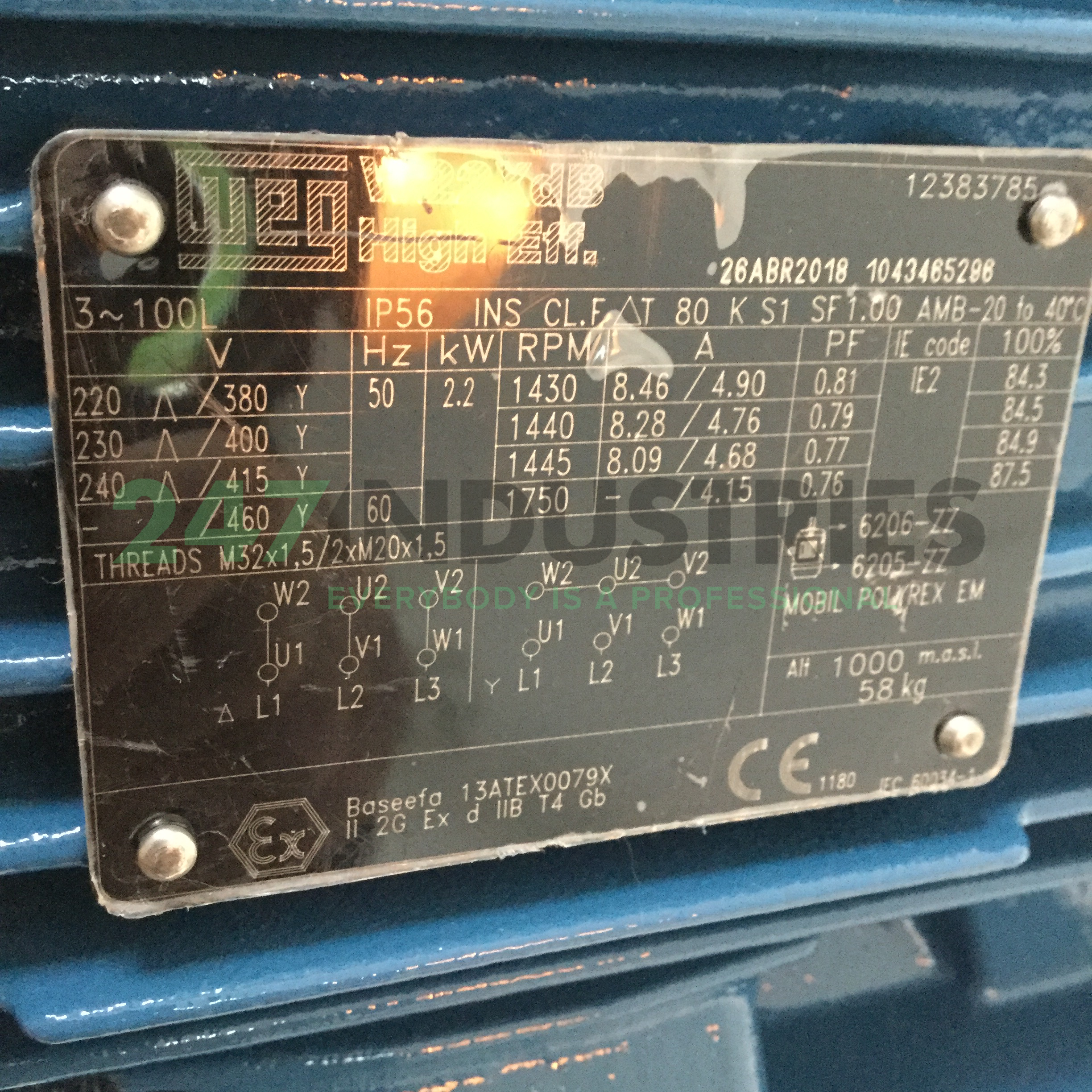 2.2K31CI2100L4B32G WEG Image 4