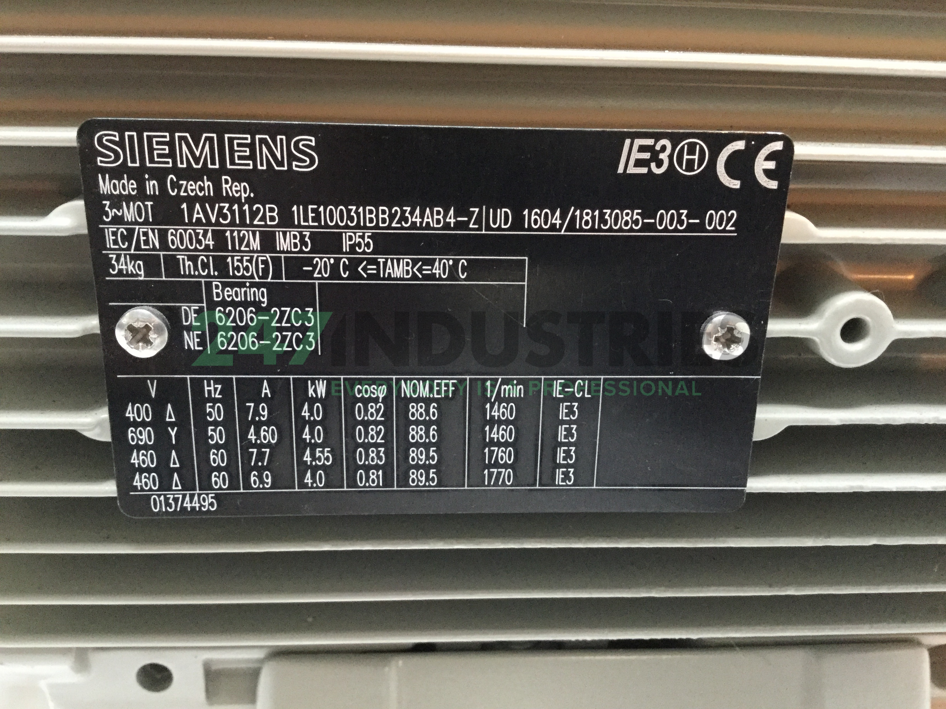 1LE1003-1BB23-4AB4-Z B07+​H01+ Siemens Image 4