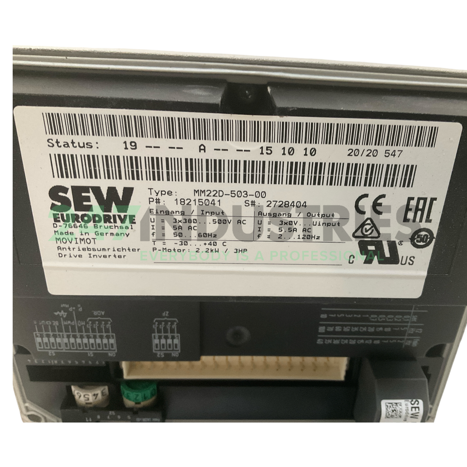 MM22D-503-00 SEW-EURODRIVE Image 4