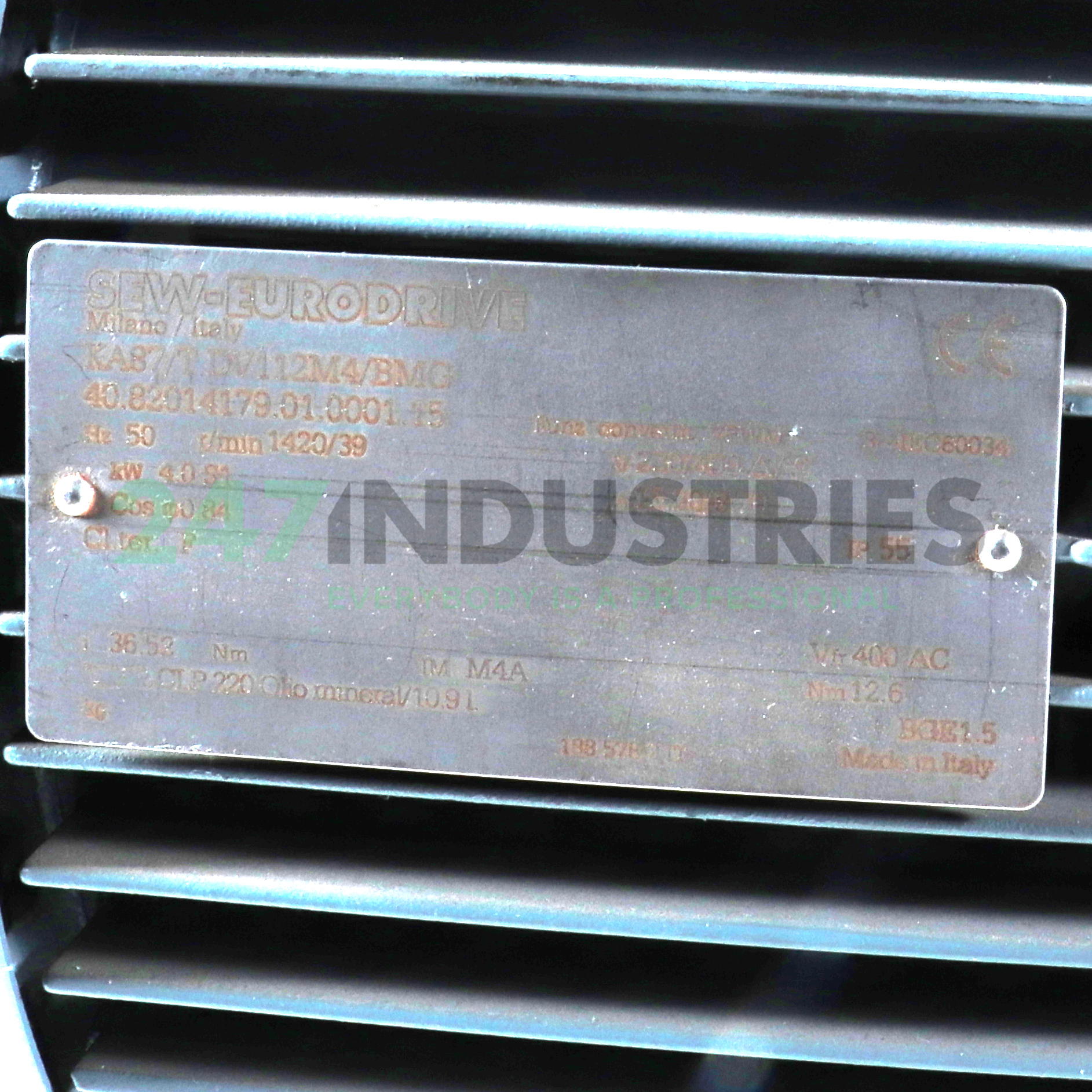 KA87T/DV112M4/BMG SEW-EURODRIVE Image 2