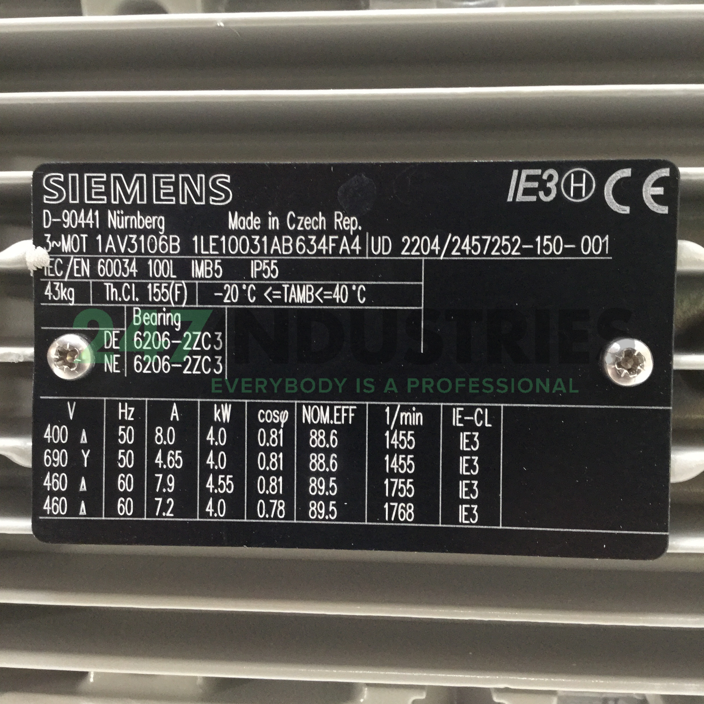 1LE1003-1AB63-4FA4 Siemens Image 4