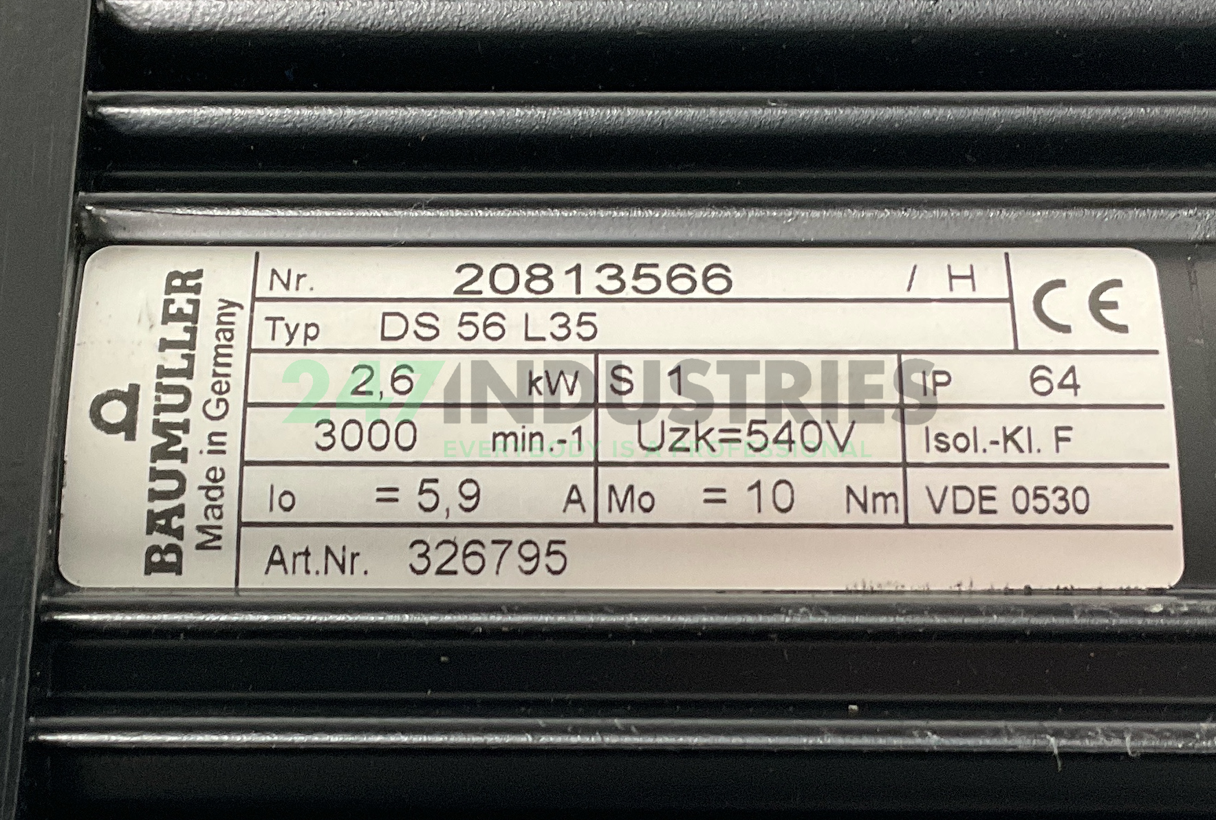 S32CVDS56L35I41 Karl Mayer Image 4