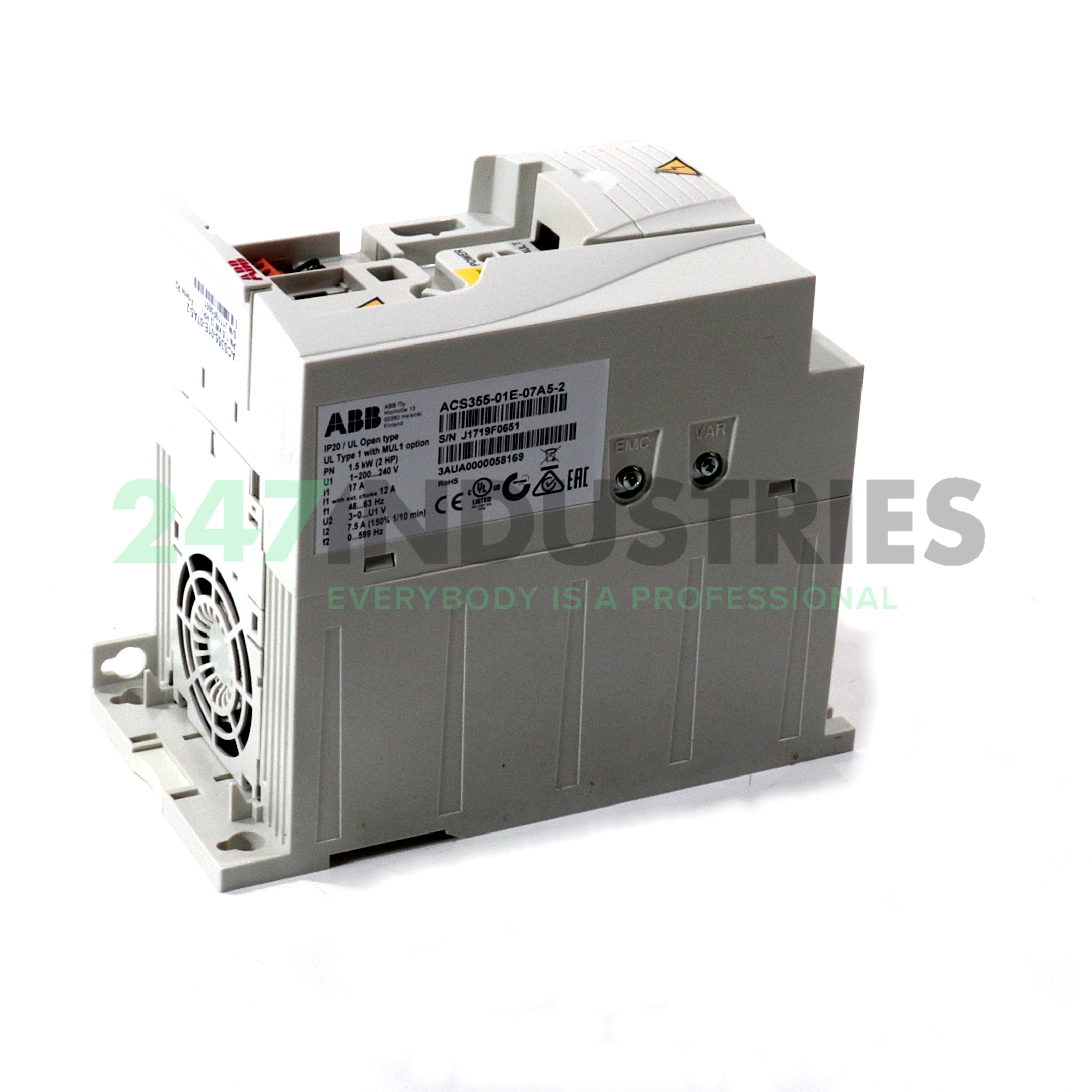 ACS355-01E-07A5-2 ABB