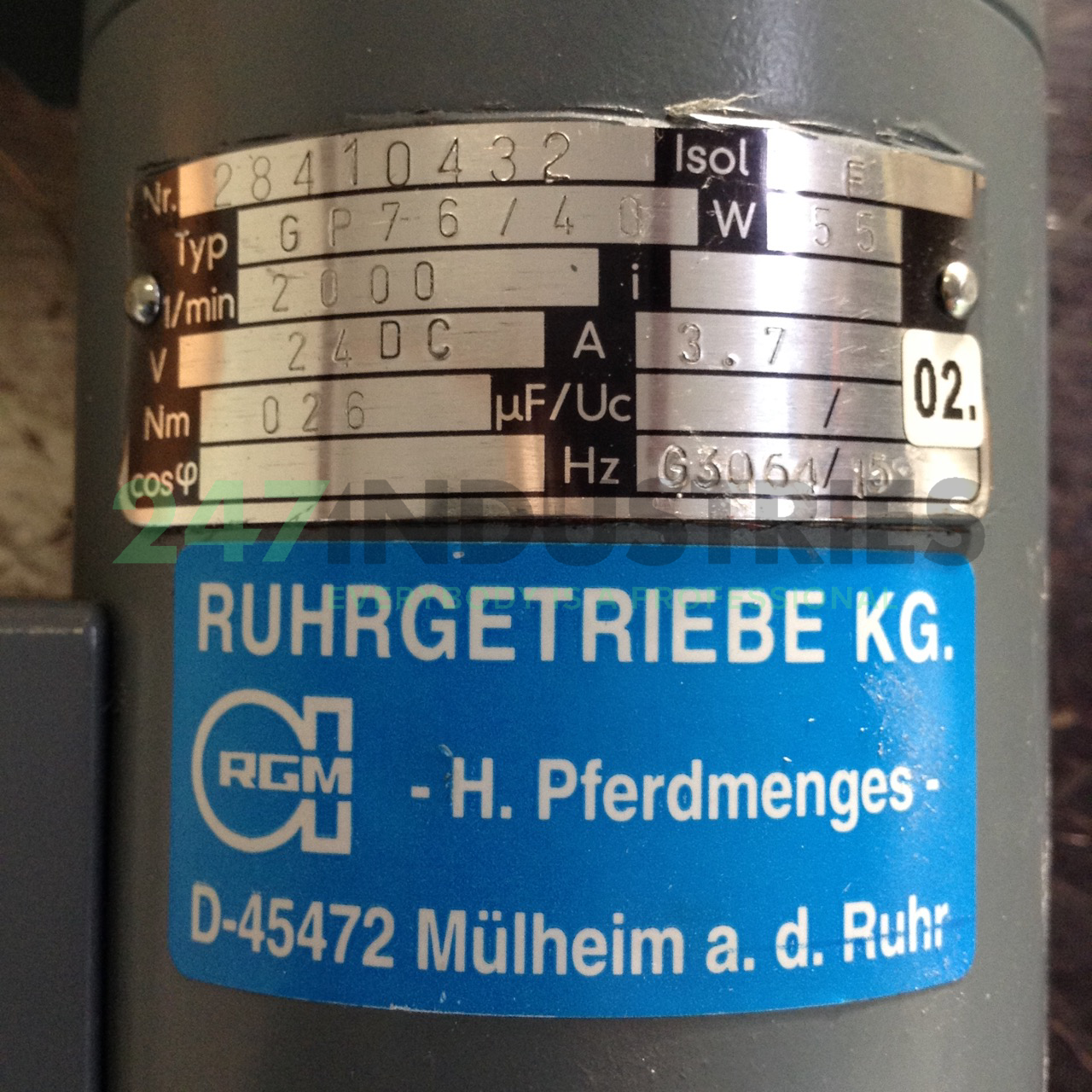 GP76/40-SN6F Ruhrgetriebe Mulheim Image 2