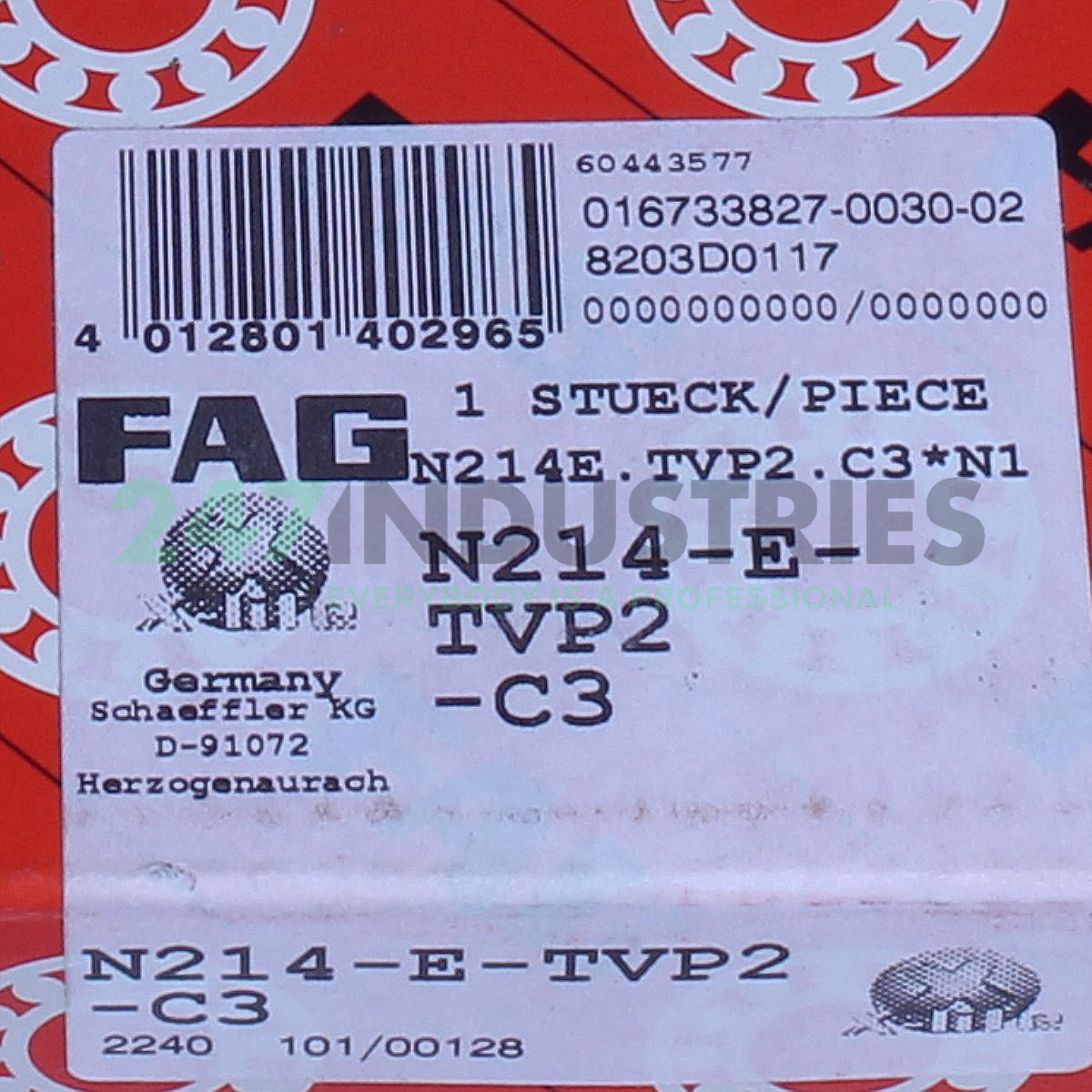 N214-E-TVP2-C3 FAG Image 4