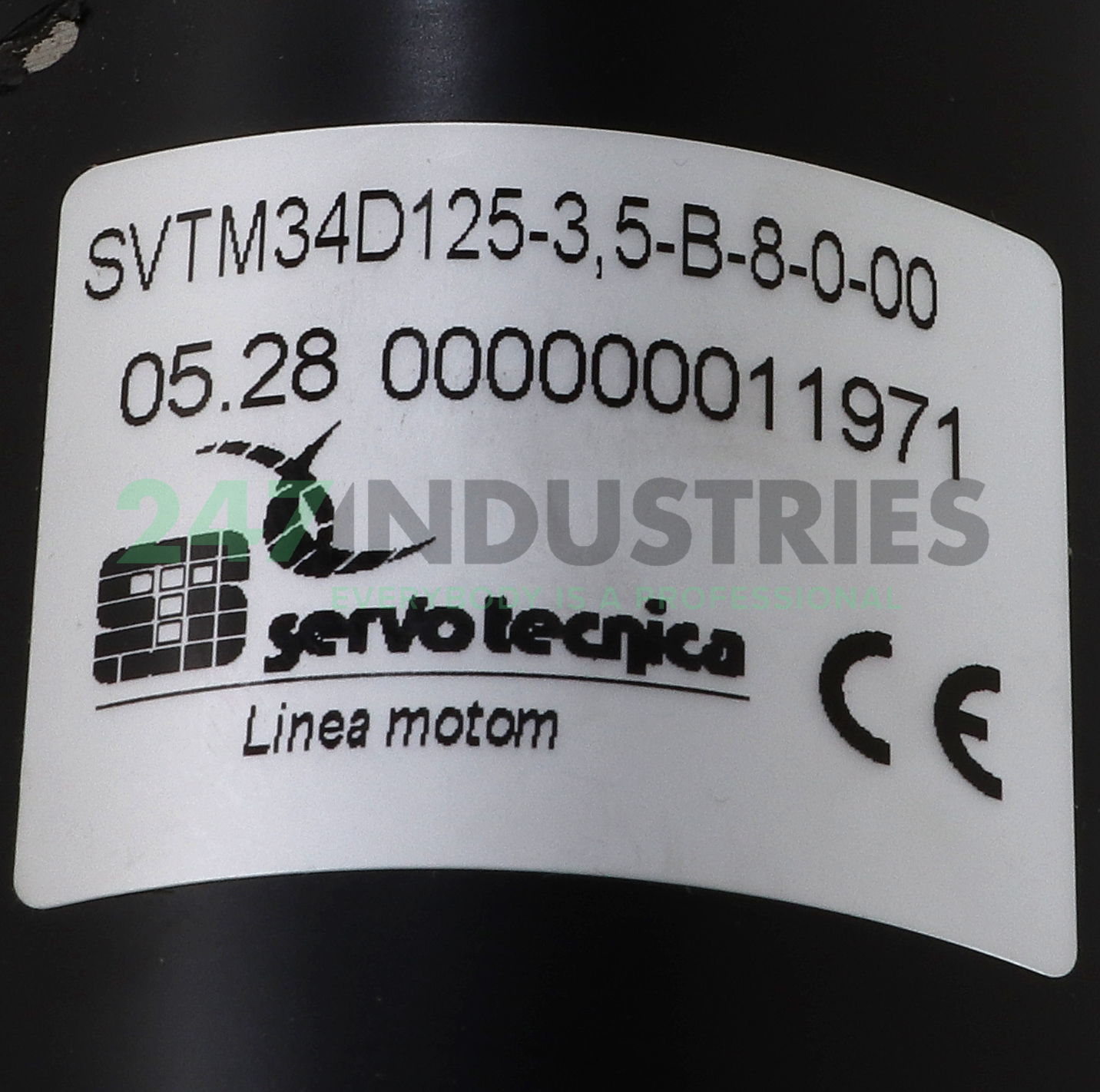 SVTM34D125-3,5-B-8-0- Servotecnica Image 2