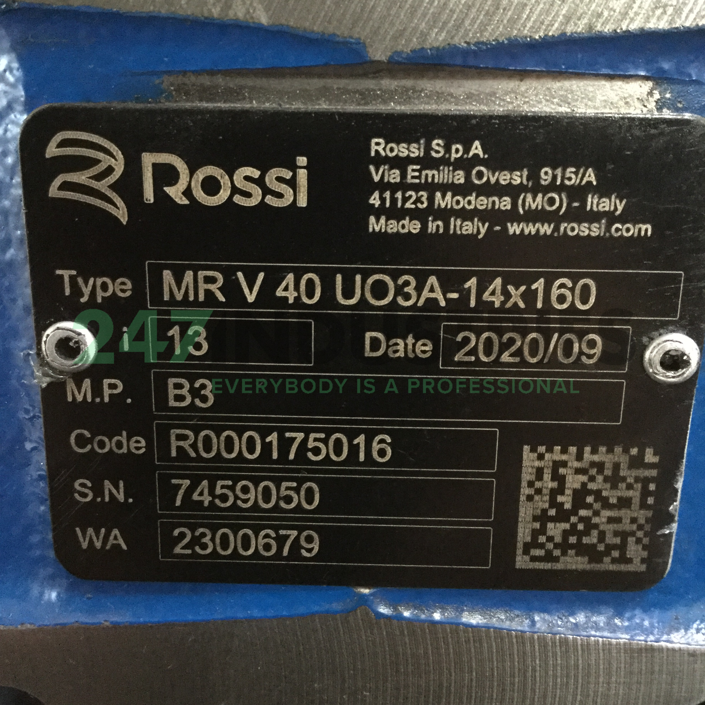 MRV40UO3A-14X160-I13 Rossi Image 4