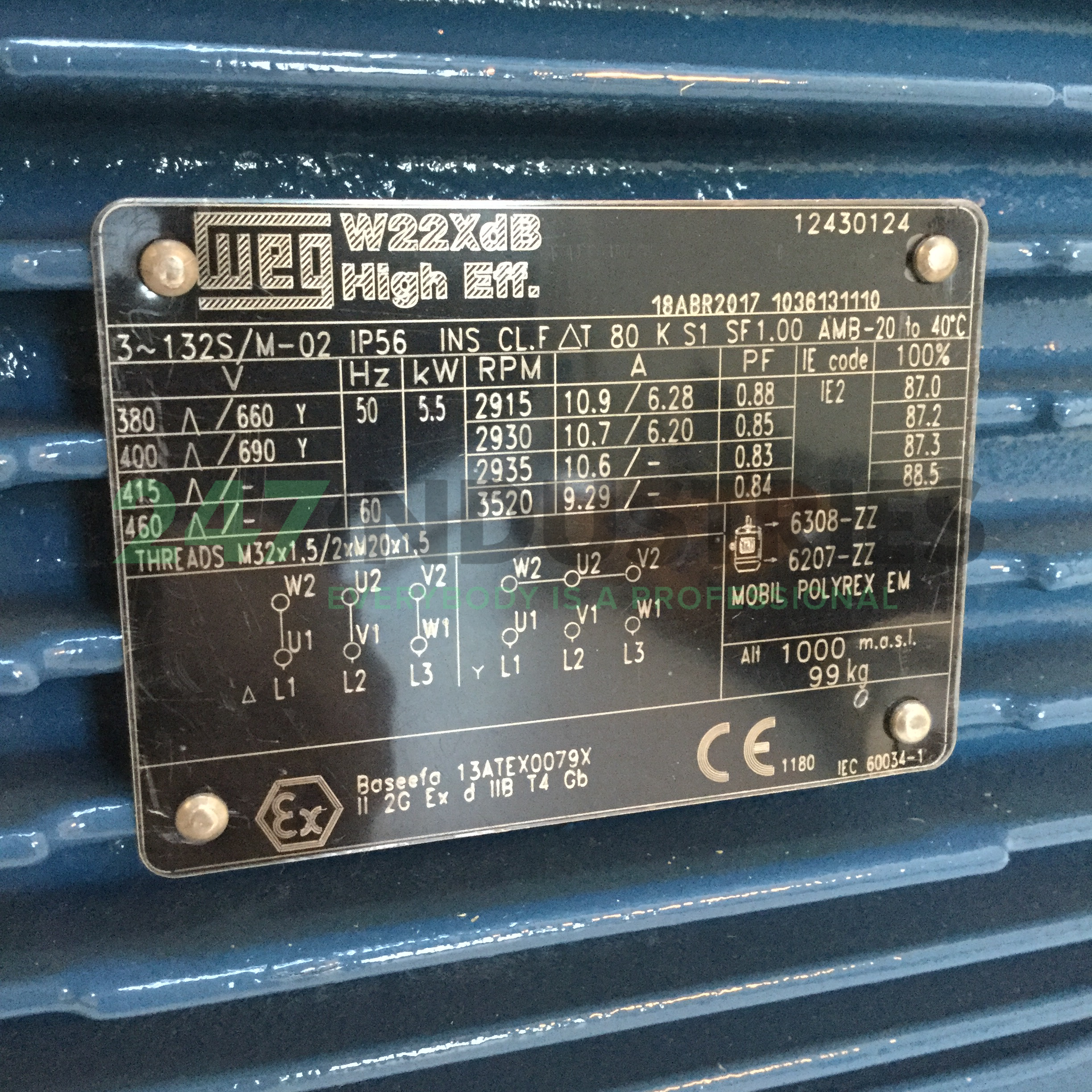 5.5K32CI2132SM2B32G WEG Image 4