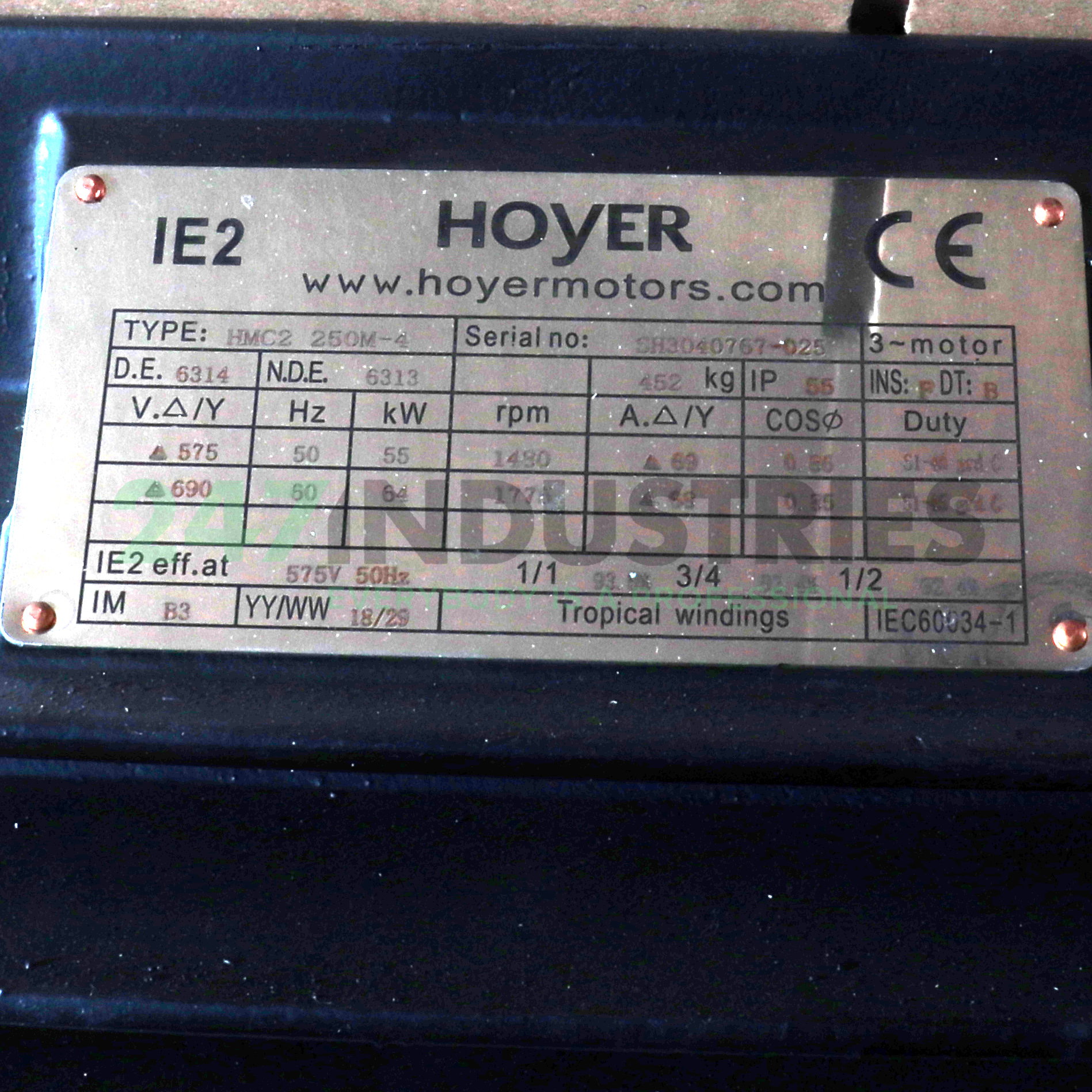 HMC2-250M-4-B3 Hoyer Image 4