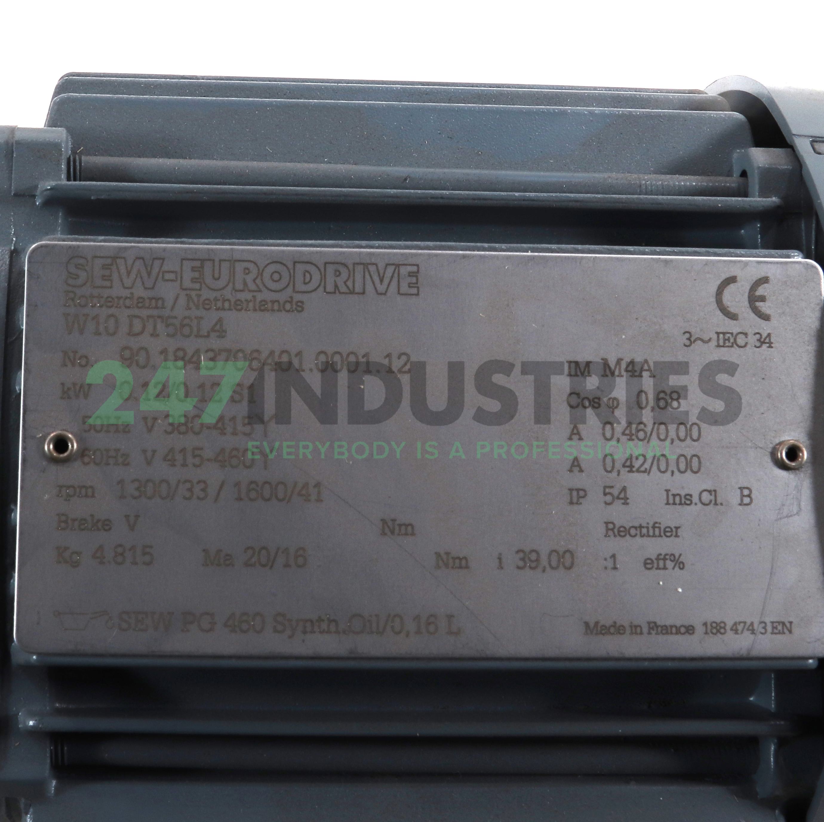 W10/DT56L4 SEW-EURODRIVE Image 2