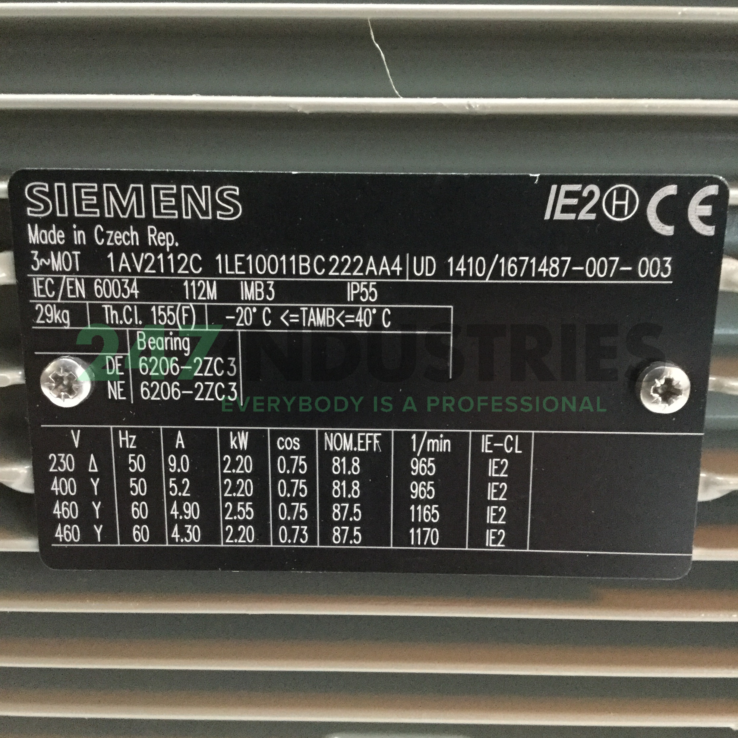 1LE1001-1BC22-2AA4 Siemens Image 4