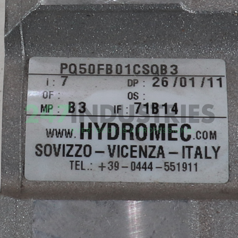 PQ50FB01CSQB3-B14I7 Hydro-Mec Image 2
