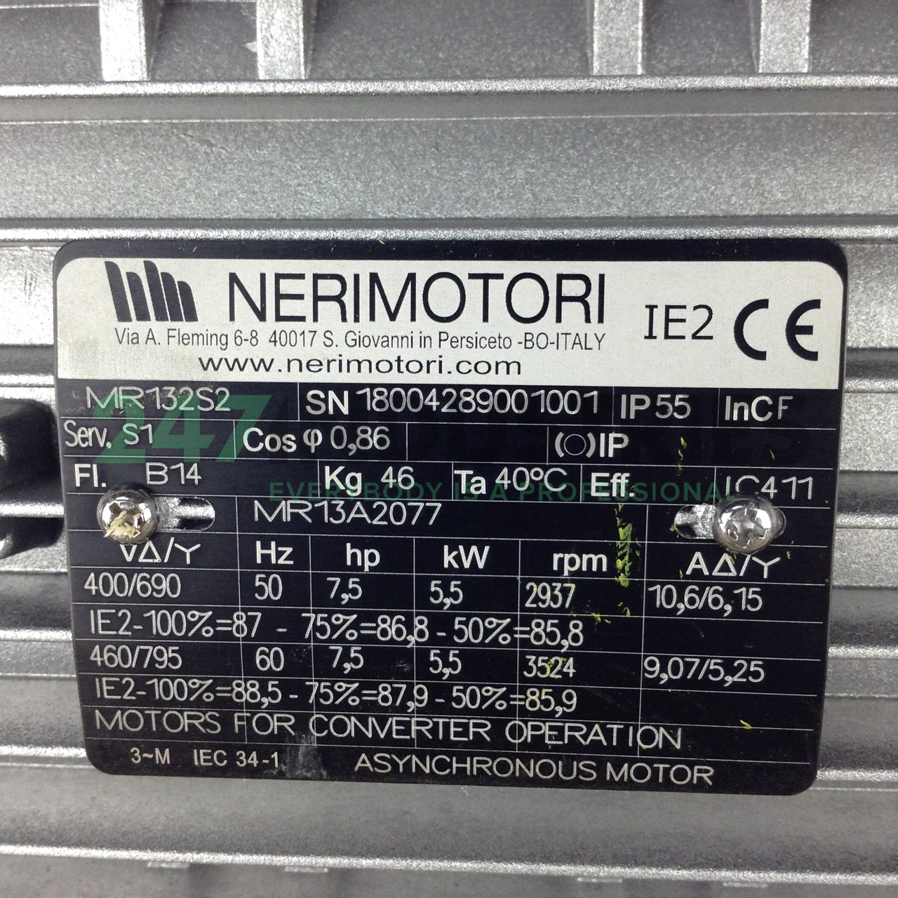 MR132S2-B14 Neri Motori Image 2