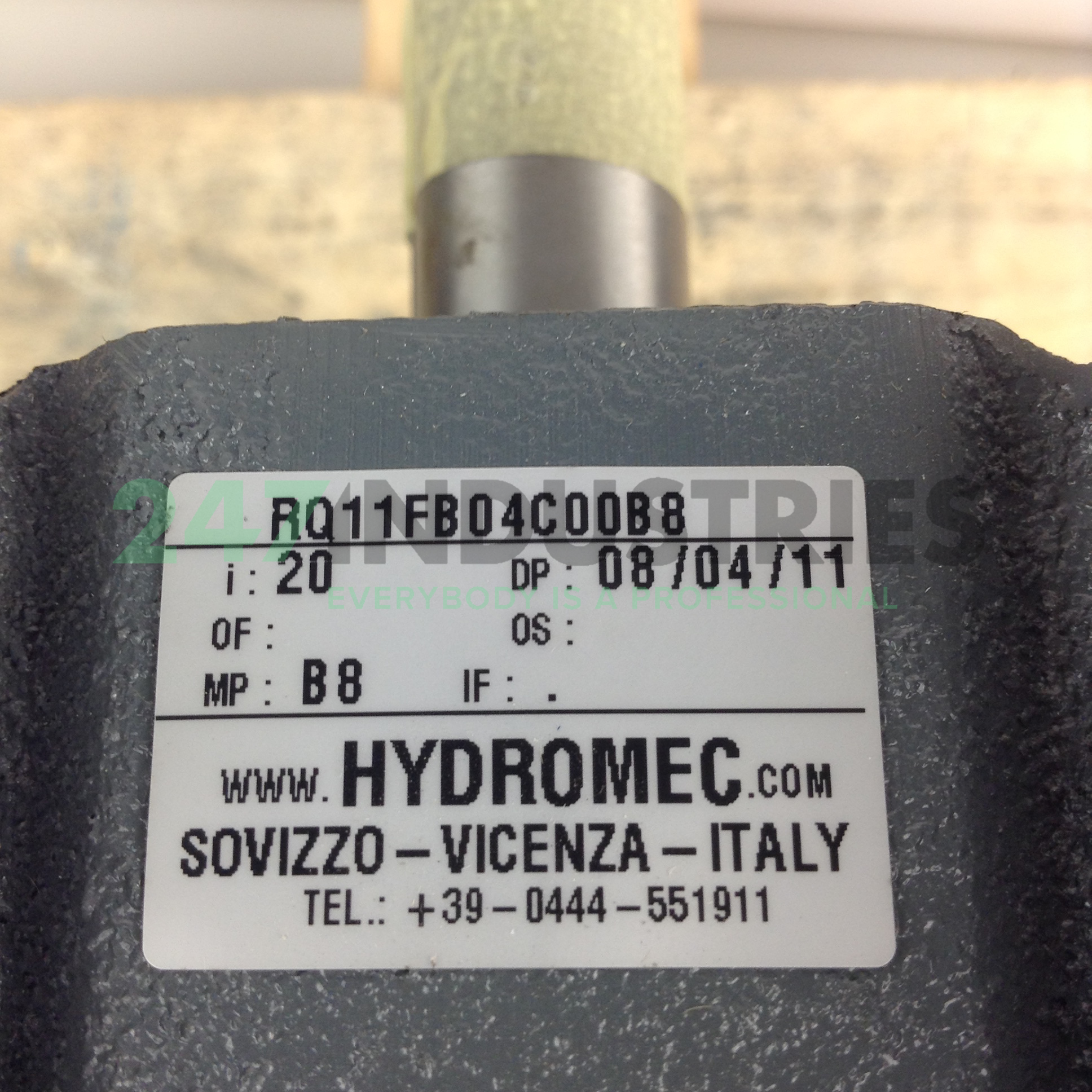 RQ11FB04C00B8 Hydro-Mec Image 2