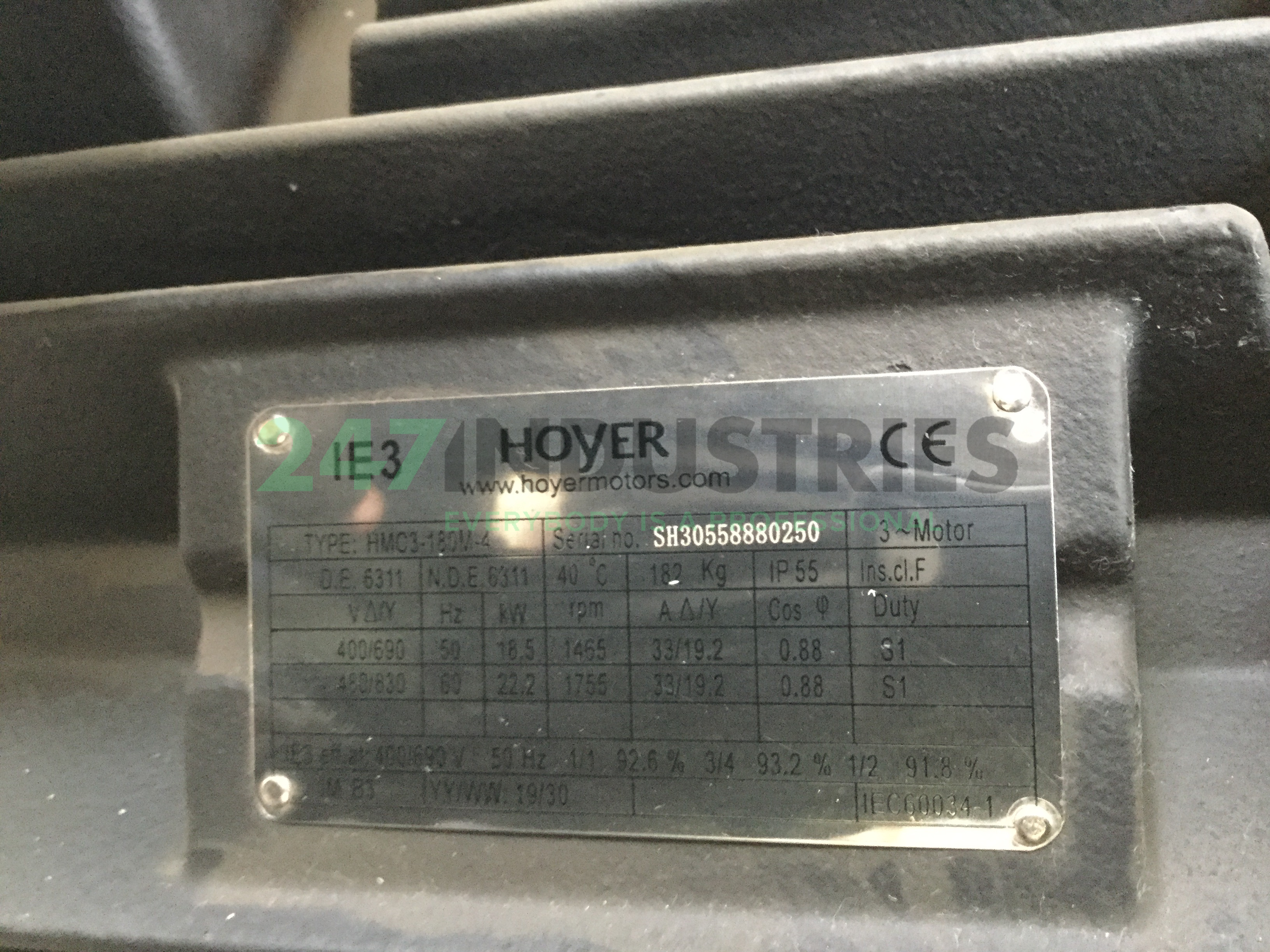 HMC3-180M-4-B3 Hoyer Image 4