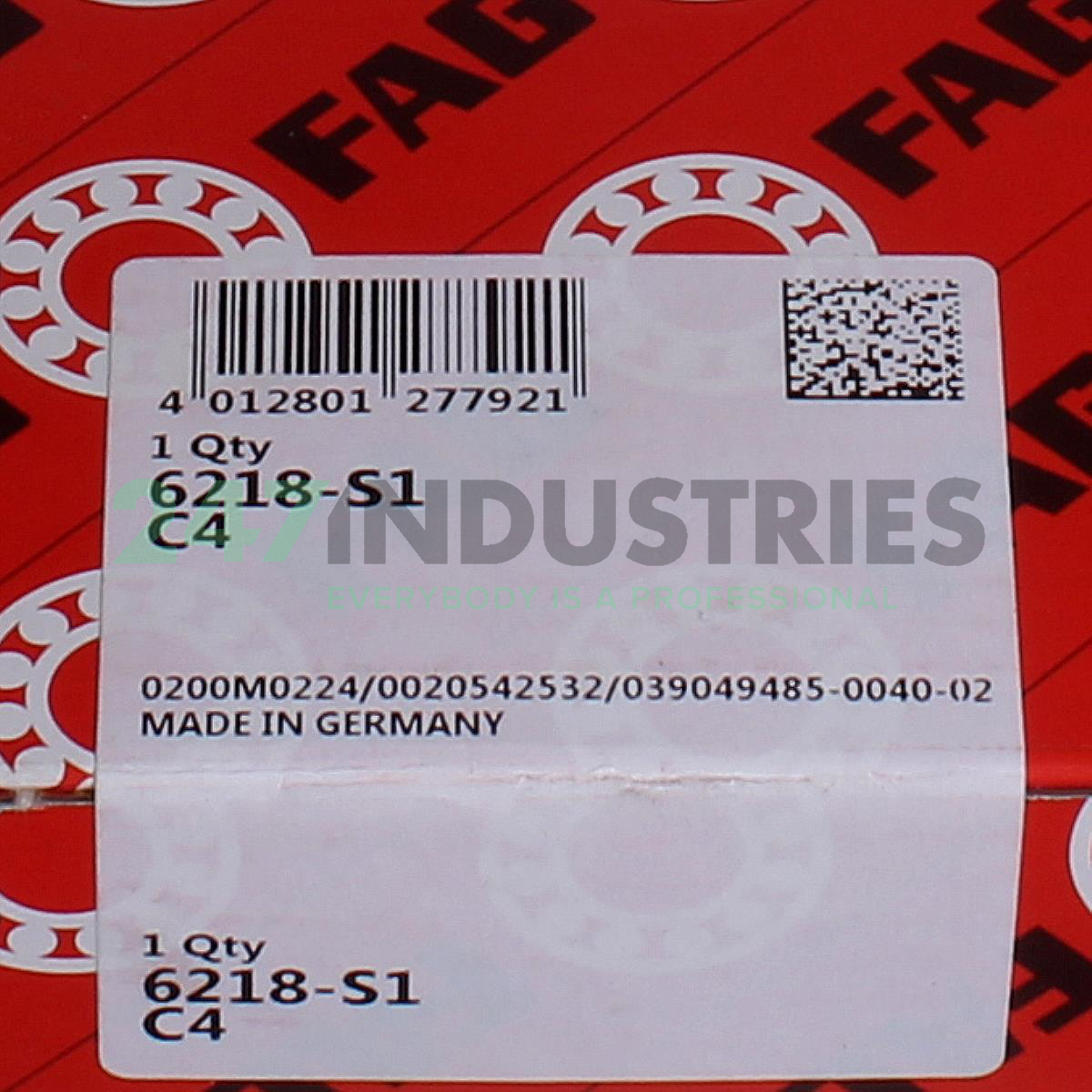 6218-S1-C4 FAG Image 5