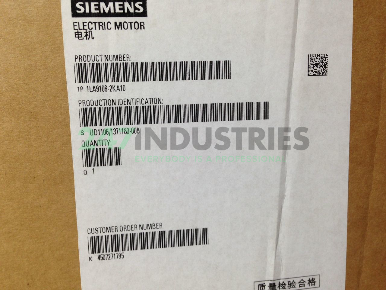 1LA9106-2KA10 Siemens Image 3