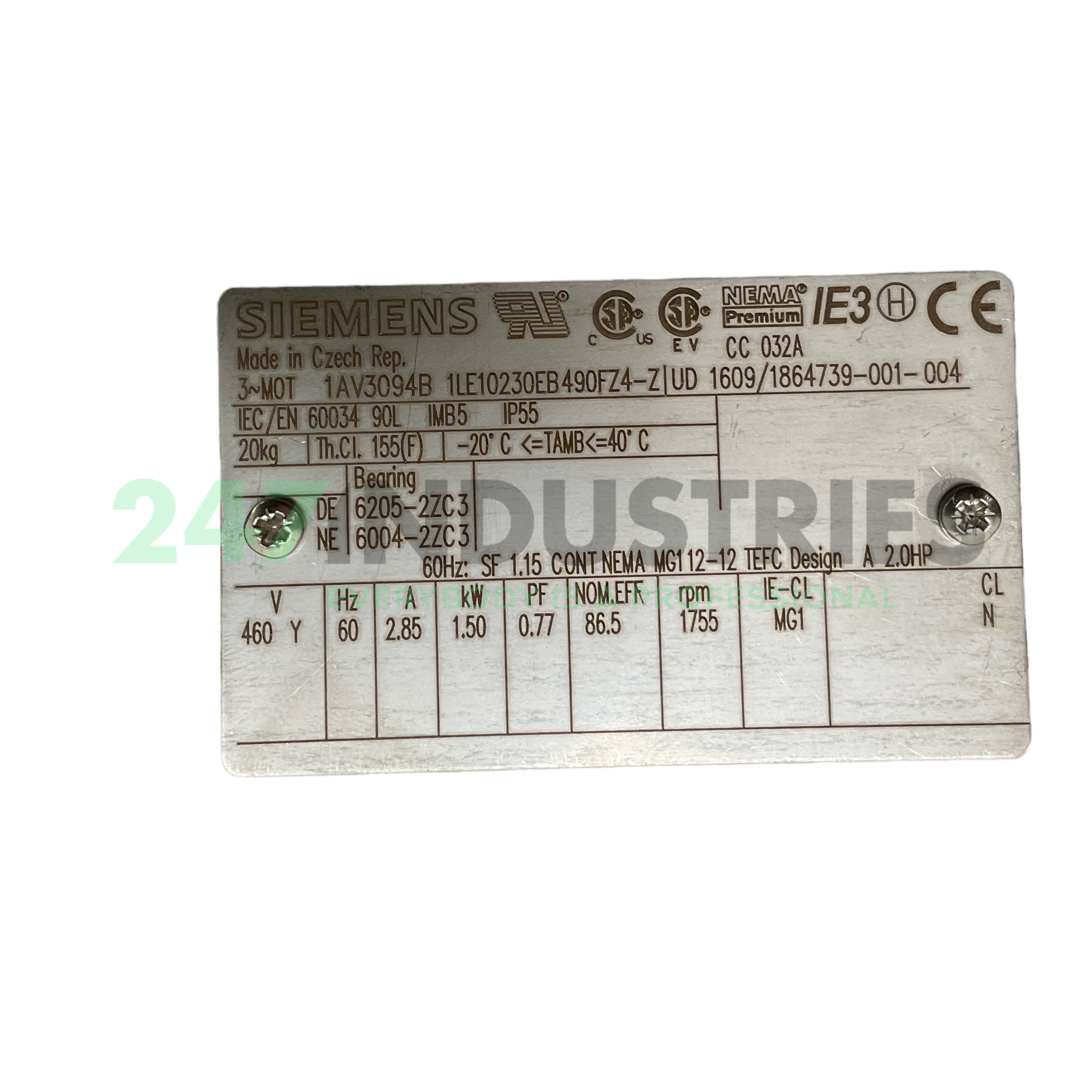 1LE1023-0EB49-0FZ4-Z Siemens Image 4