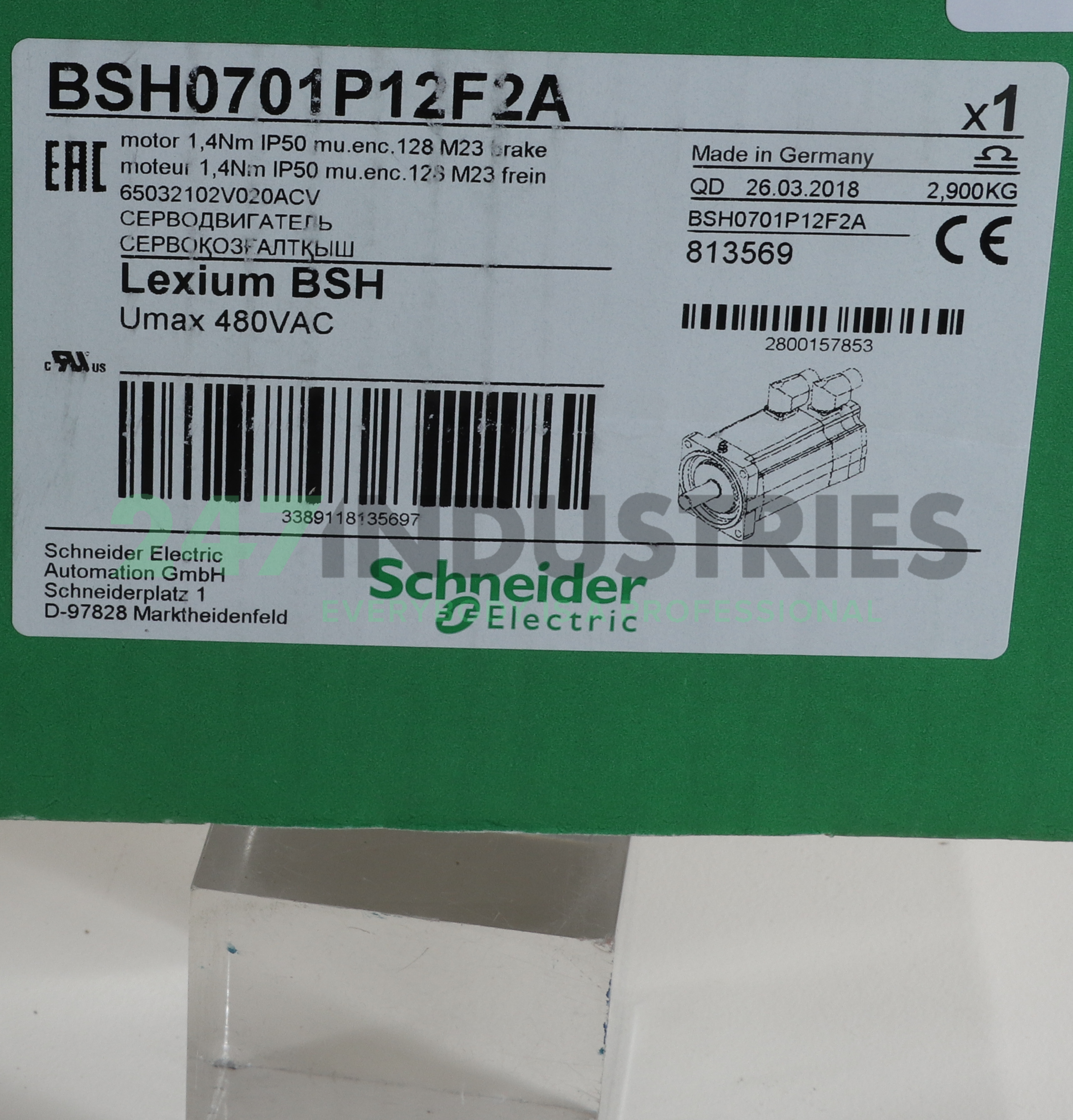 BSH0701P12F2A Schneider Electric Image 2