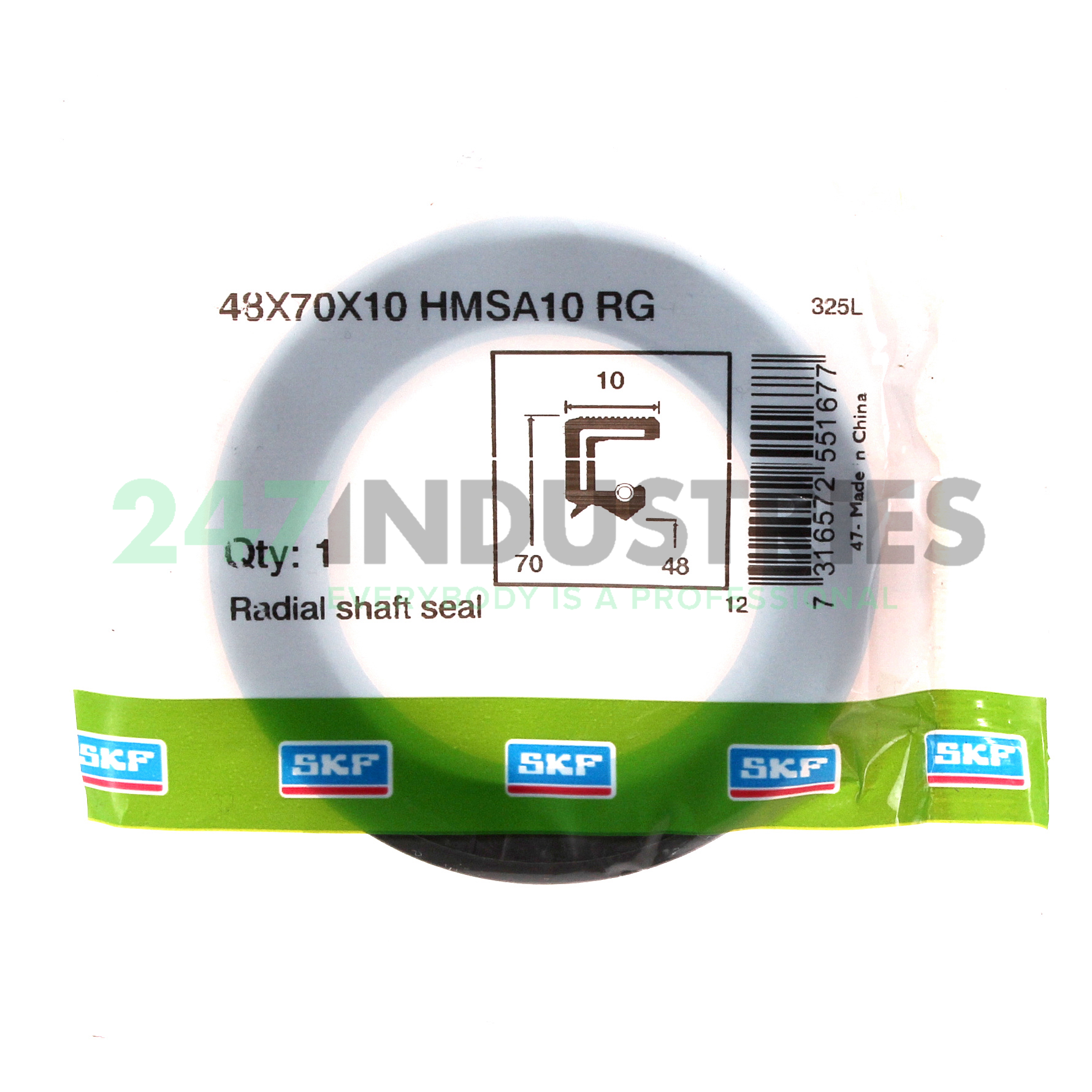 48X70X10HMSA10RG SKF Image 3