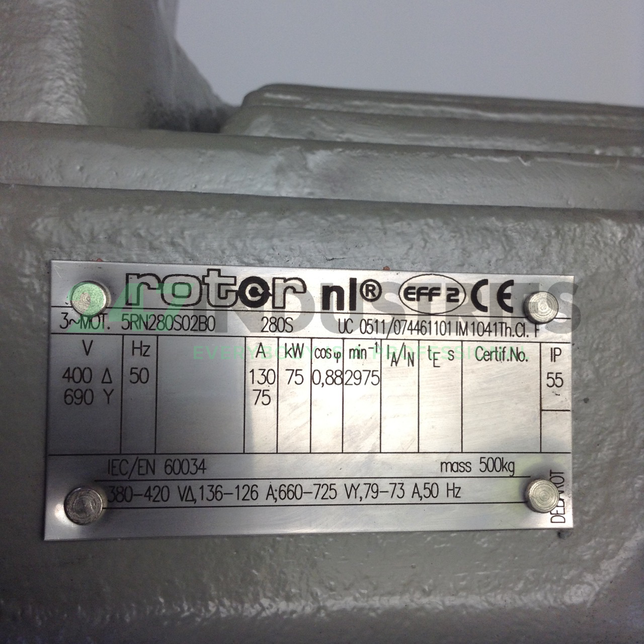 5RN280S02B0 Rotor Nederland BV Image 2