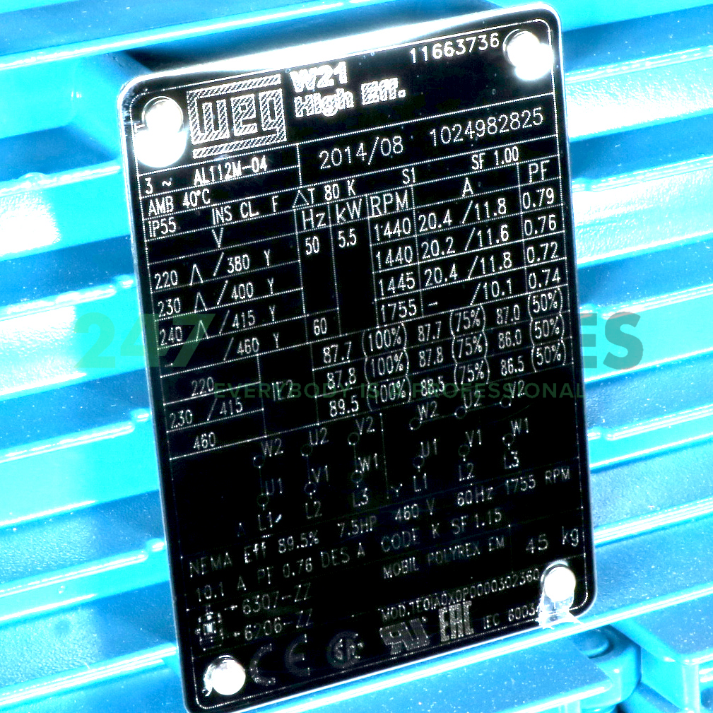 5.5K31AL2112M4B3 WEG Image 2