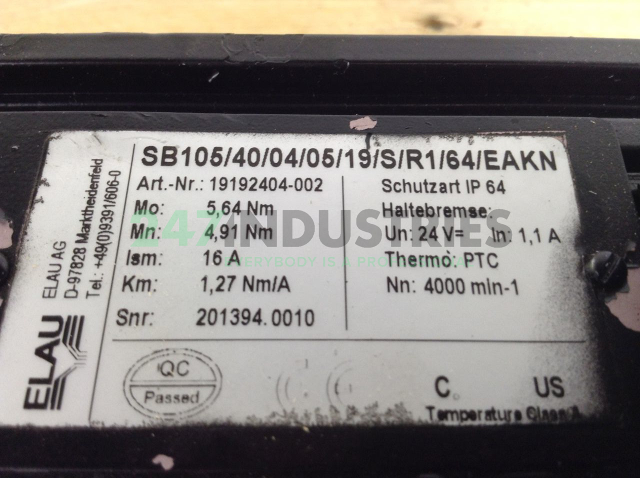 SB105/40/04/05/19/S/R Elau Image 2