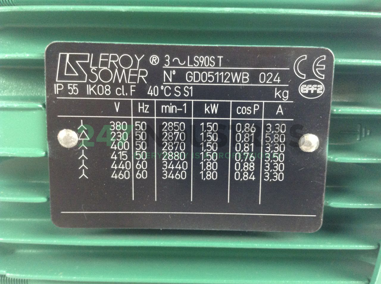 LS90S2P1,5B3 Leroy Somer Image 2