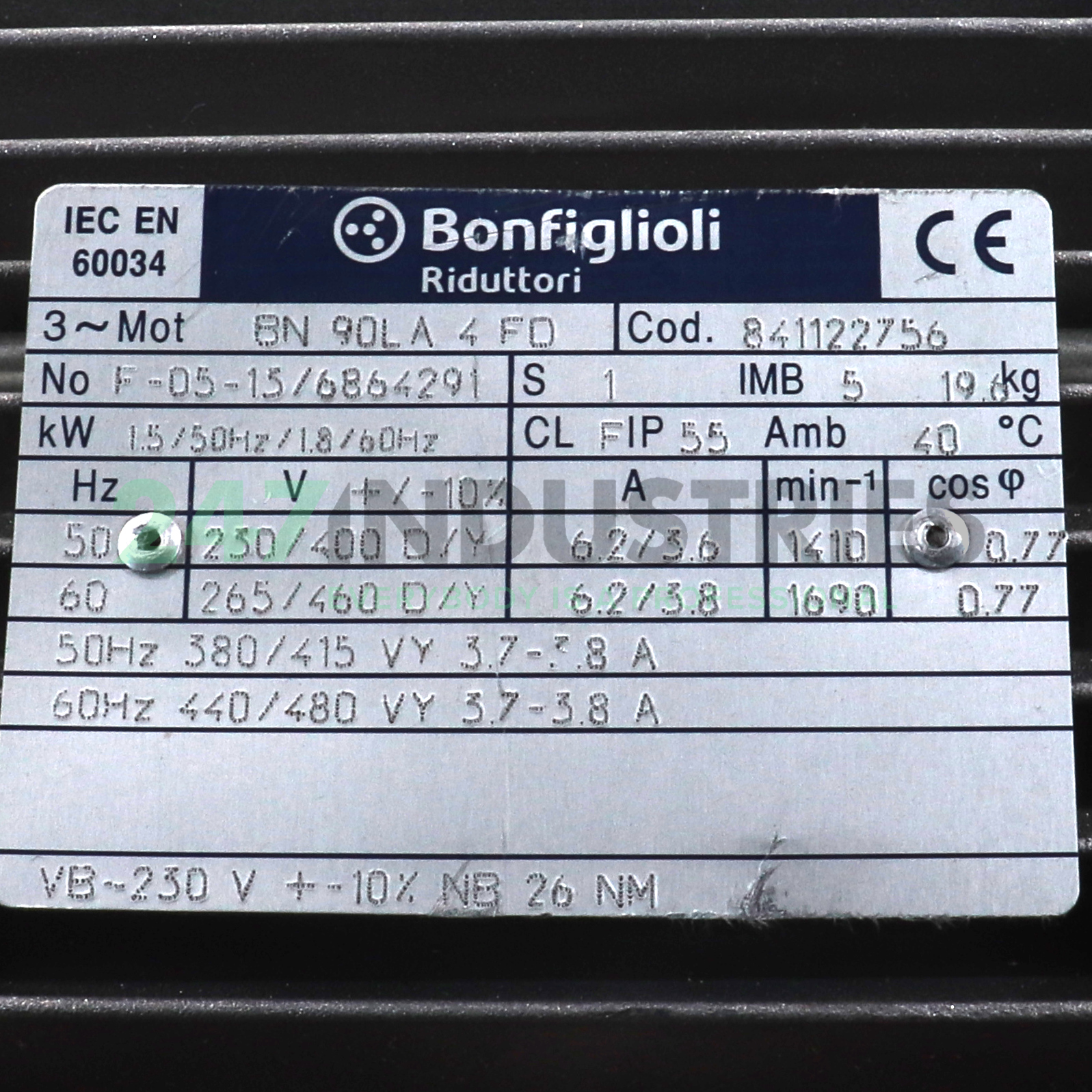 BN90LA4FDB5 Bonfiglioli Image 4