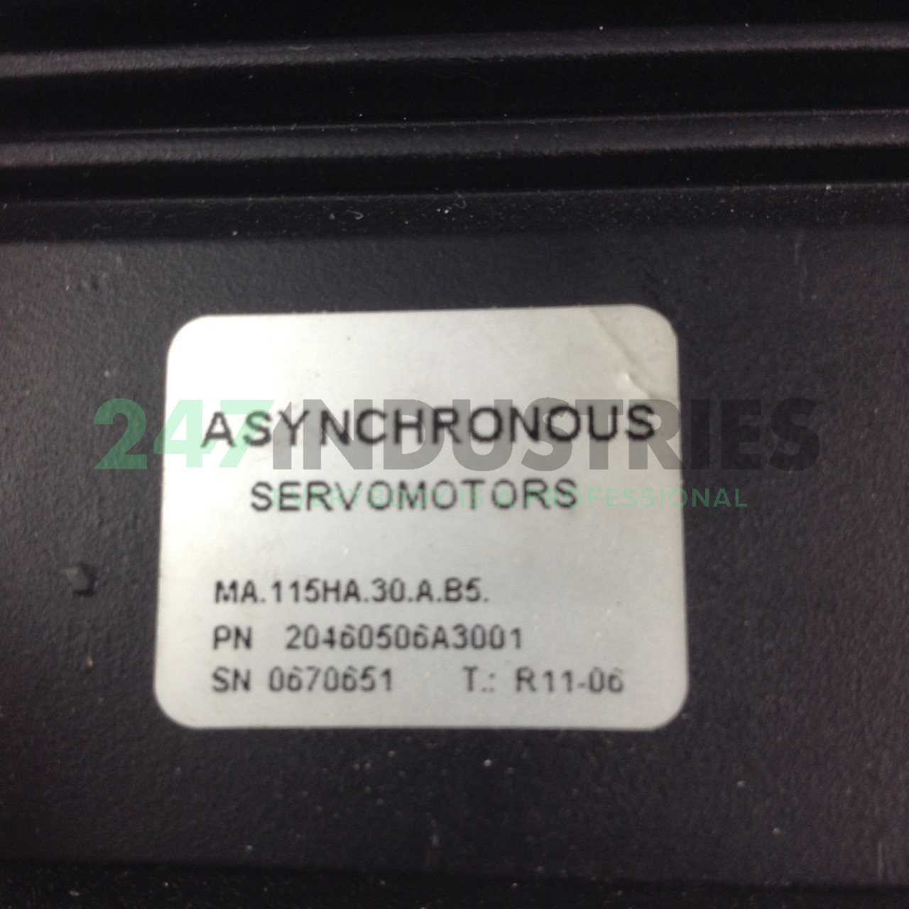 MA115HA30AB5 Motor Power Company Image 2