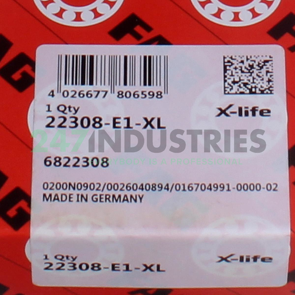 22308-E1-XL FAG Image 7