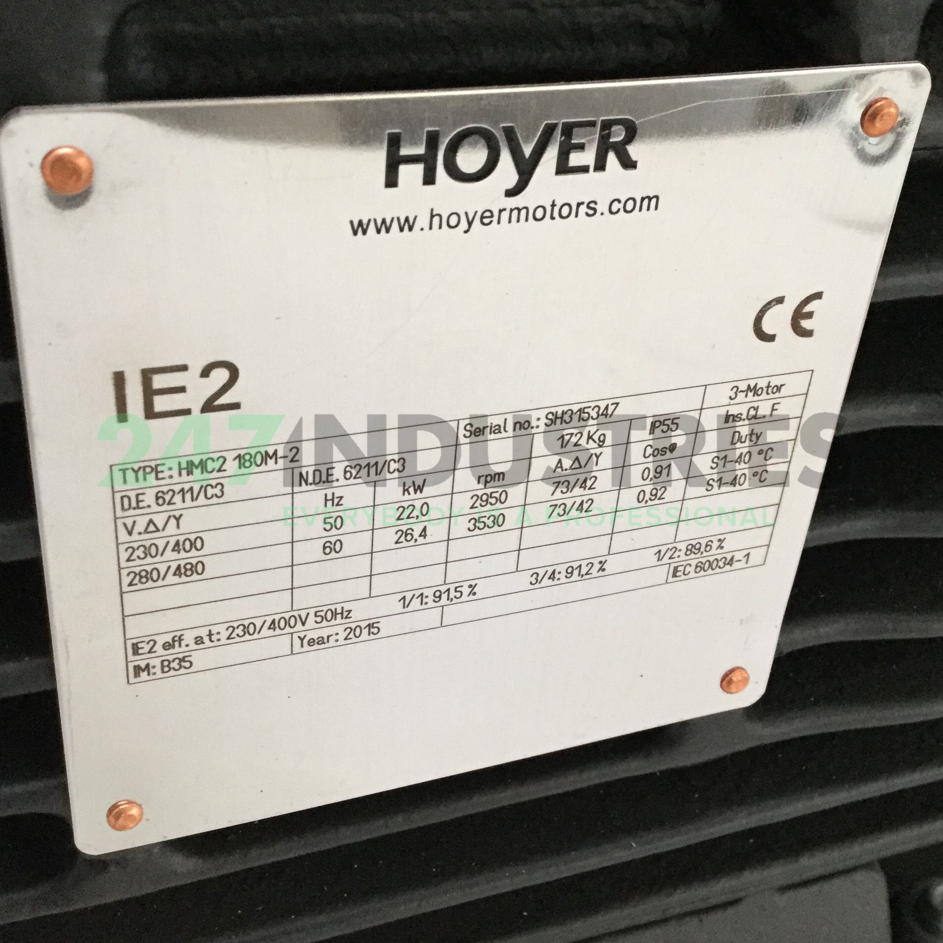 HMC2-180M-2-B35 Hoyer Image 4