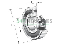 6207-2RSR FAG Image 6