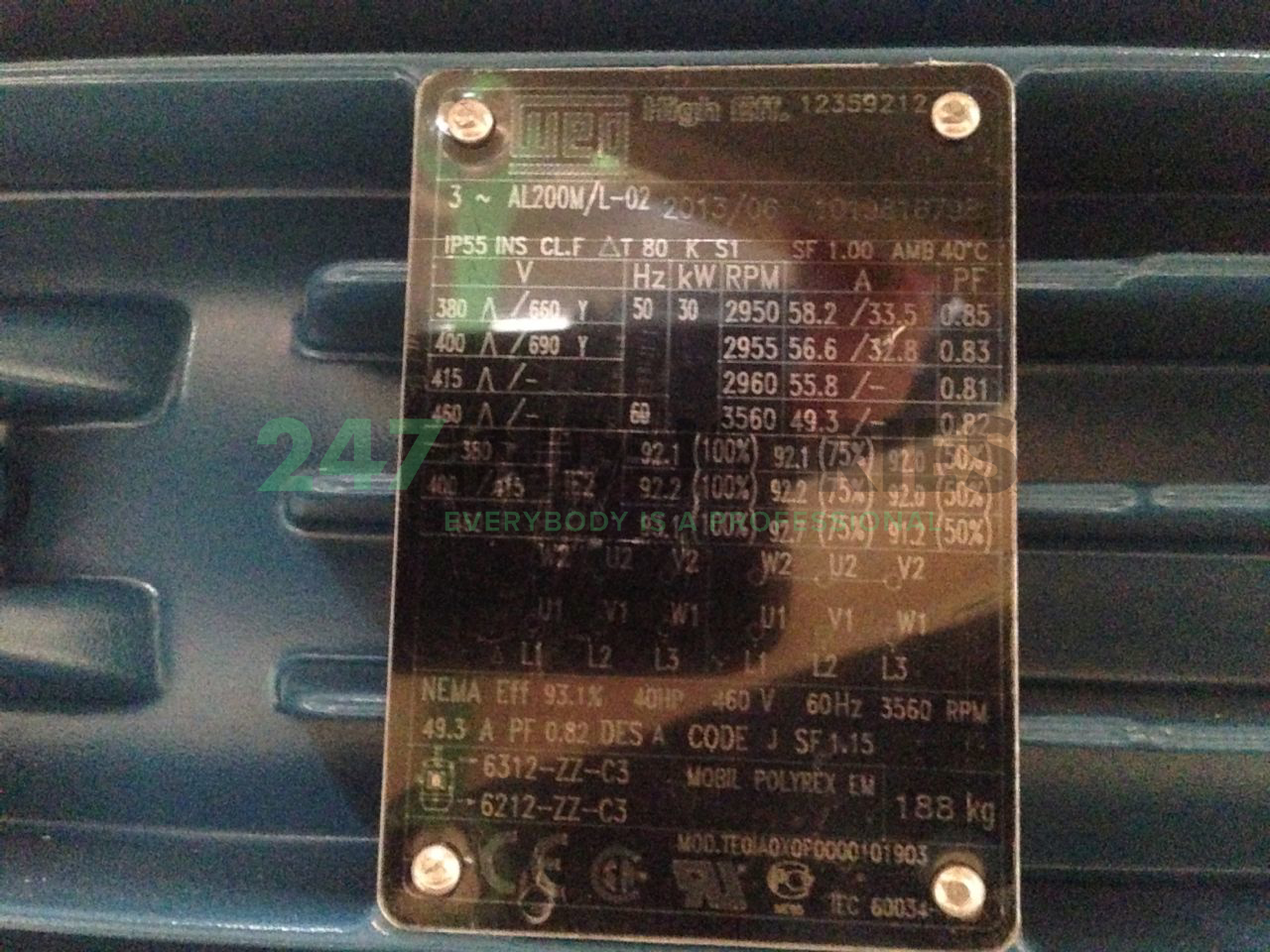 30K32AL2200M/L2B3 WEG Image 2