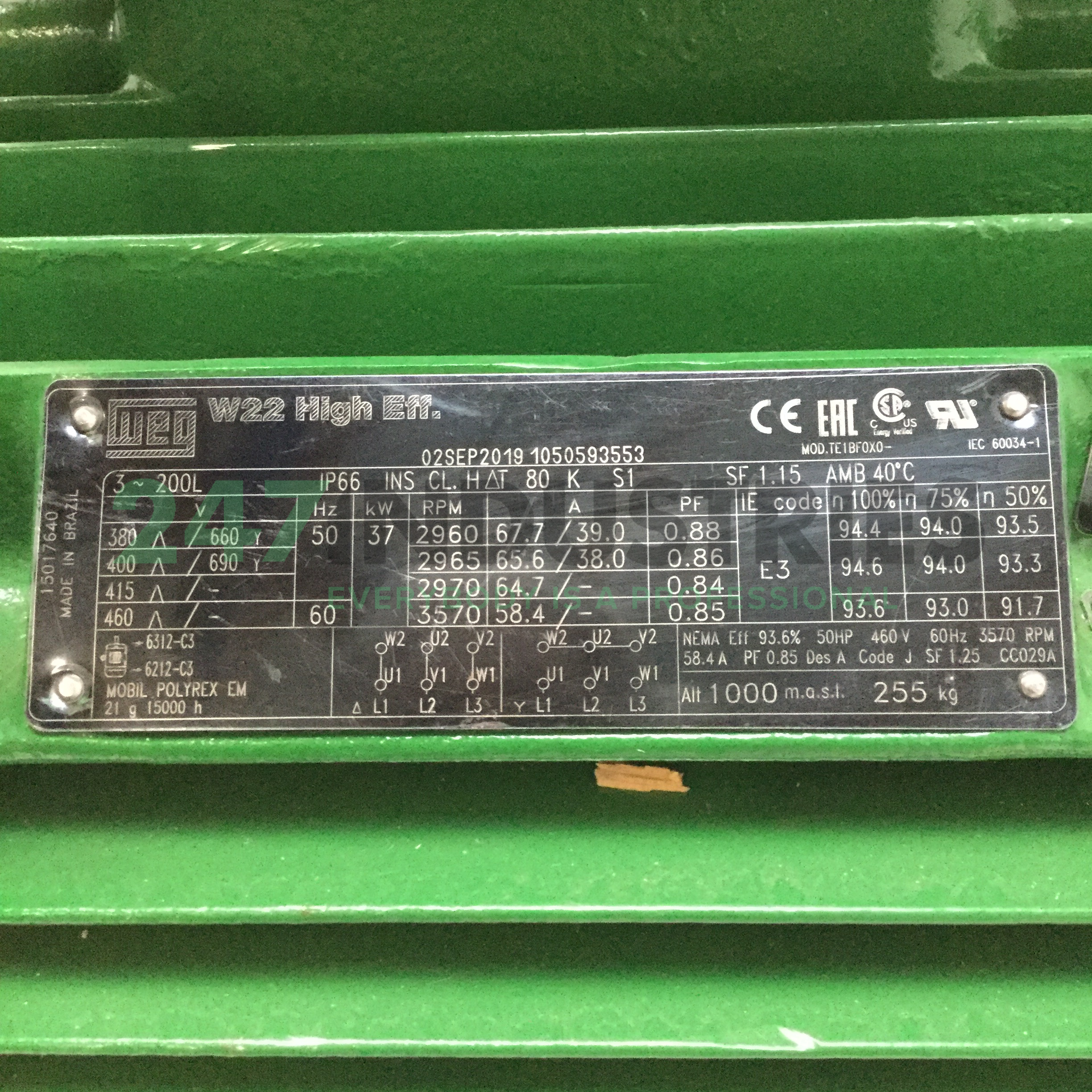 37K32CI3200L2B3 WEG Image 4