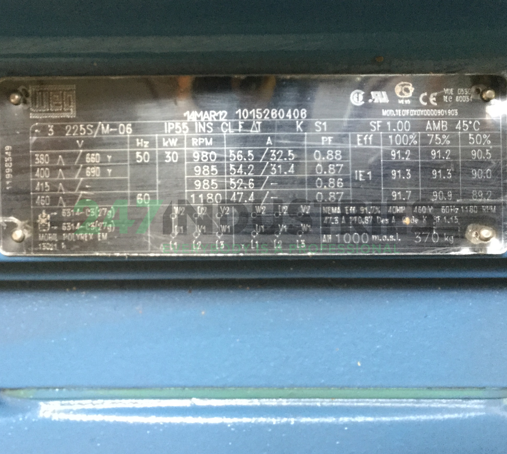 30K32CI1225S/M6B35 WEG Image 4