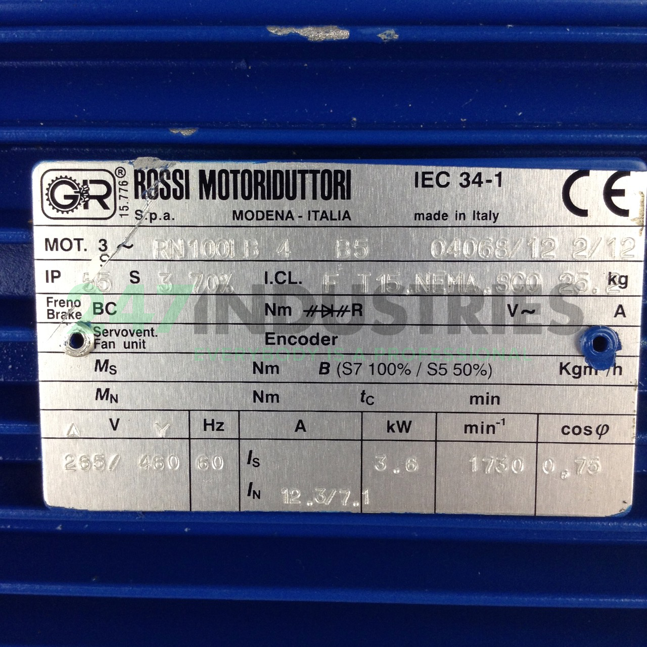 RN100LB426546060B5 Rossi Image 2