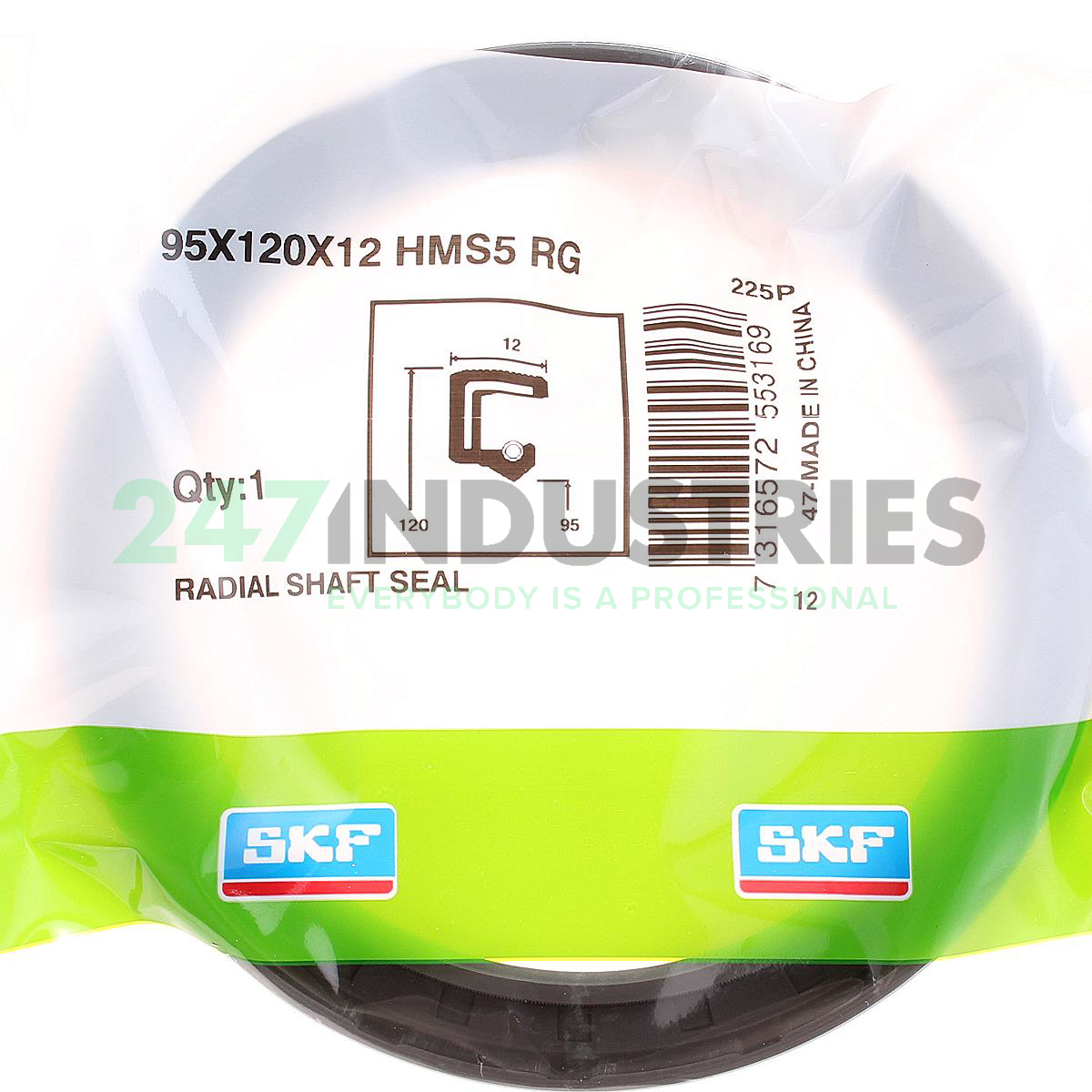 95X120X12HMS5RG SKF Image 2