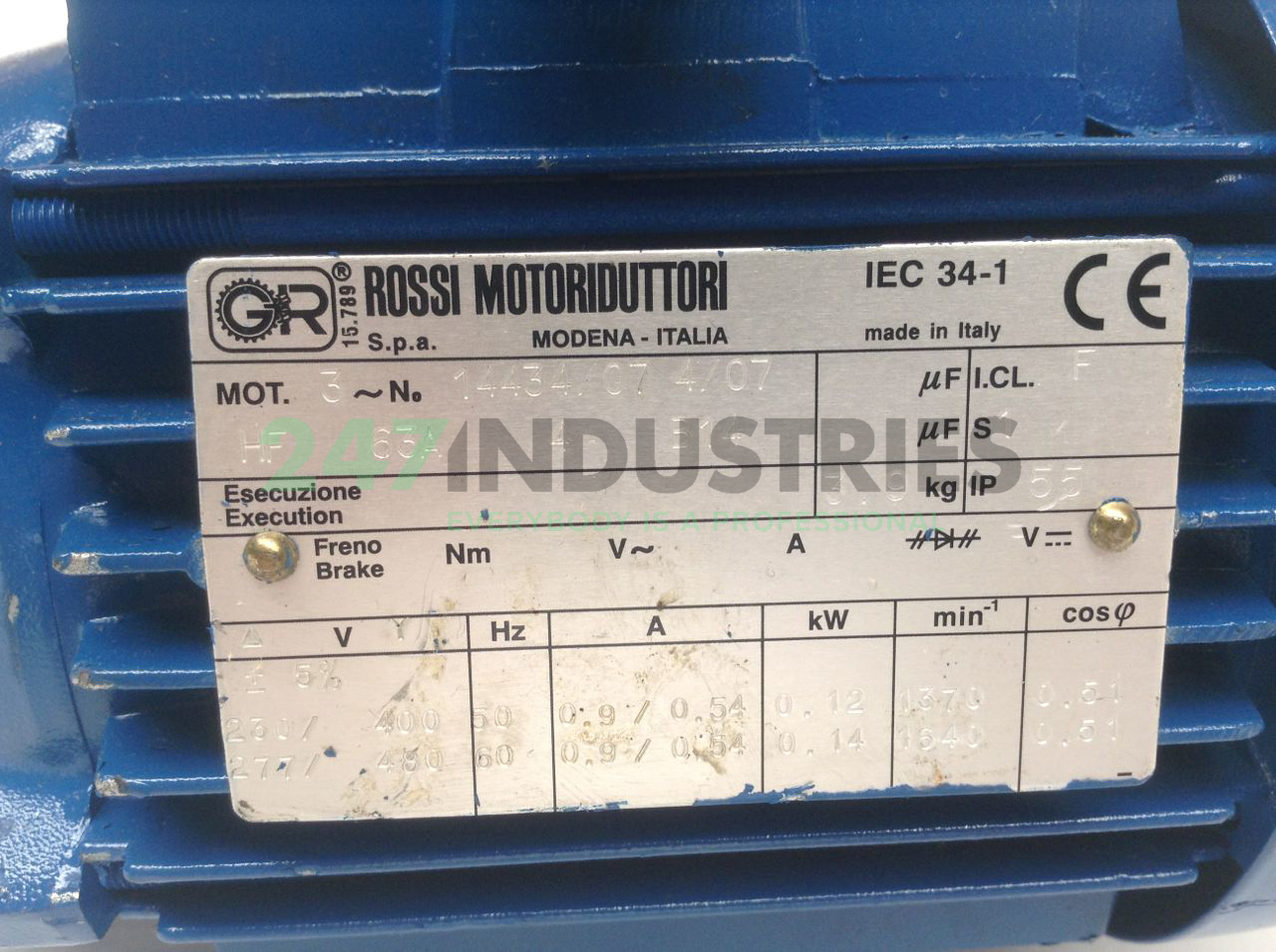 MRV118UO4E-F063A4B14/ Rossi Image 3