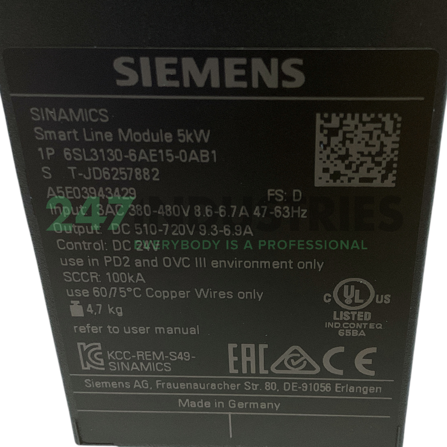 6SL3130-6AE15-0AB1 Siemens Image 4