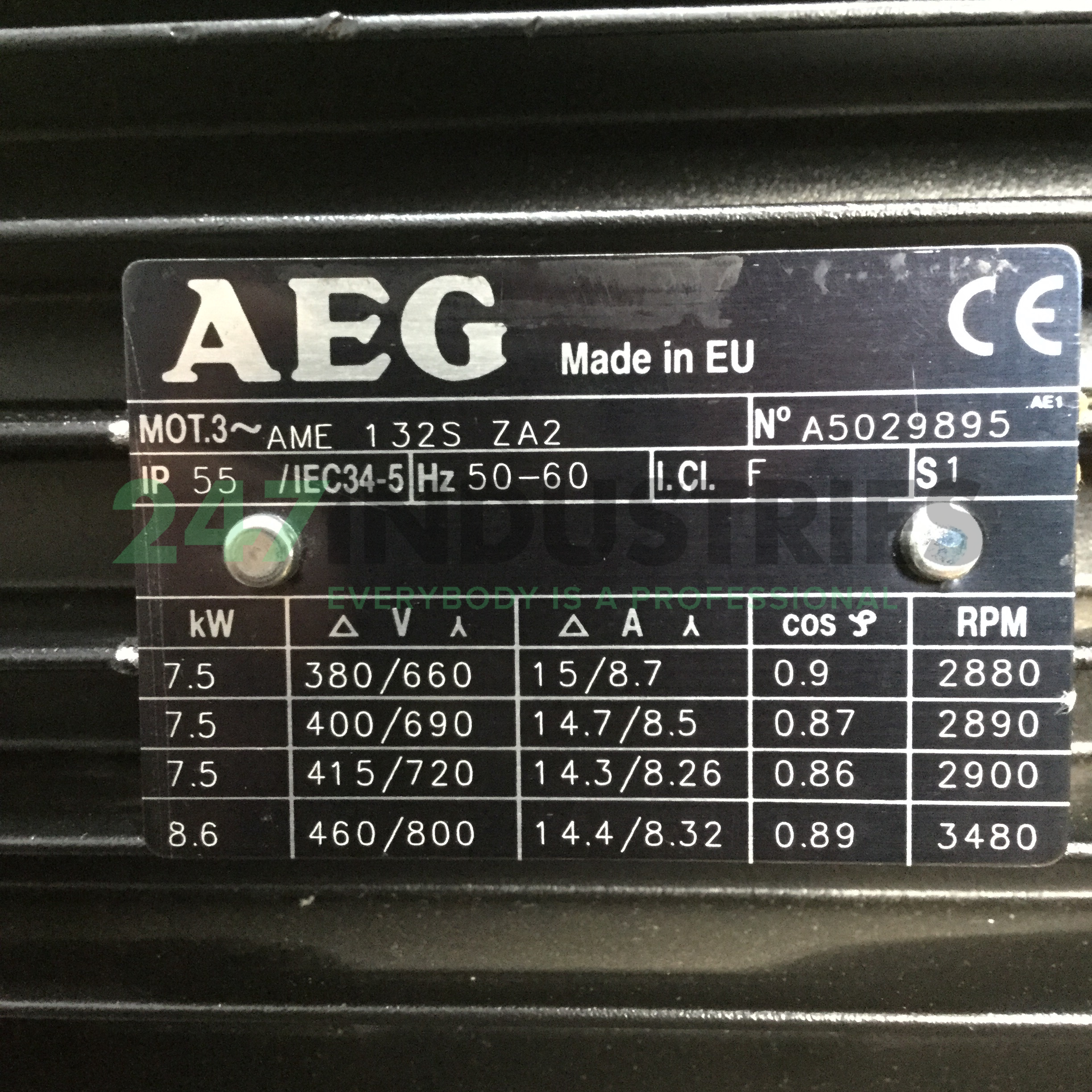 AME132SZA2B34 AEG Image 4