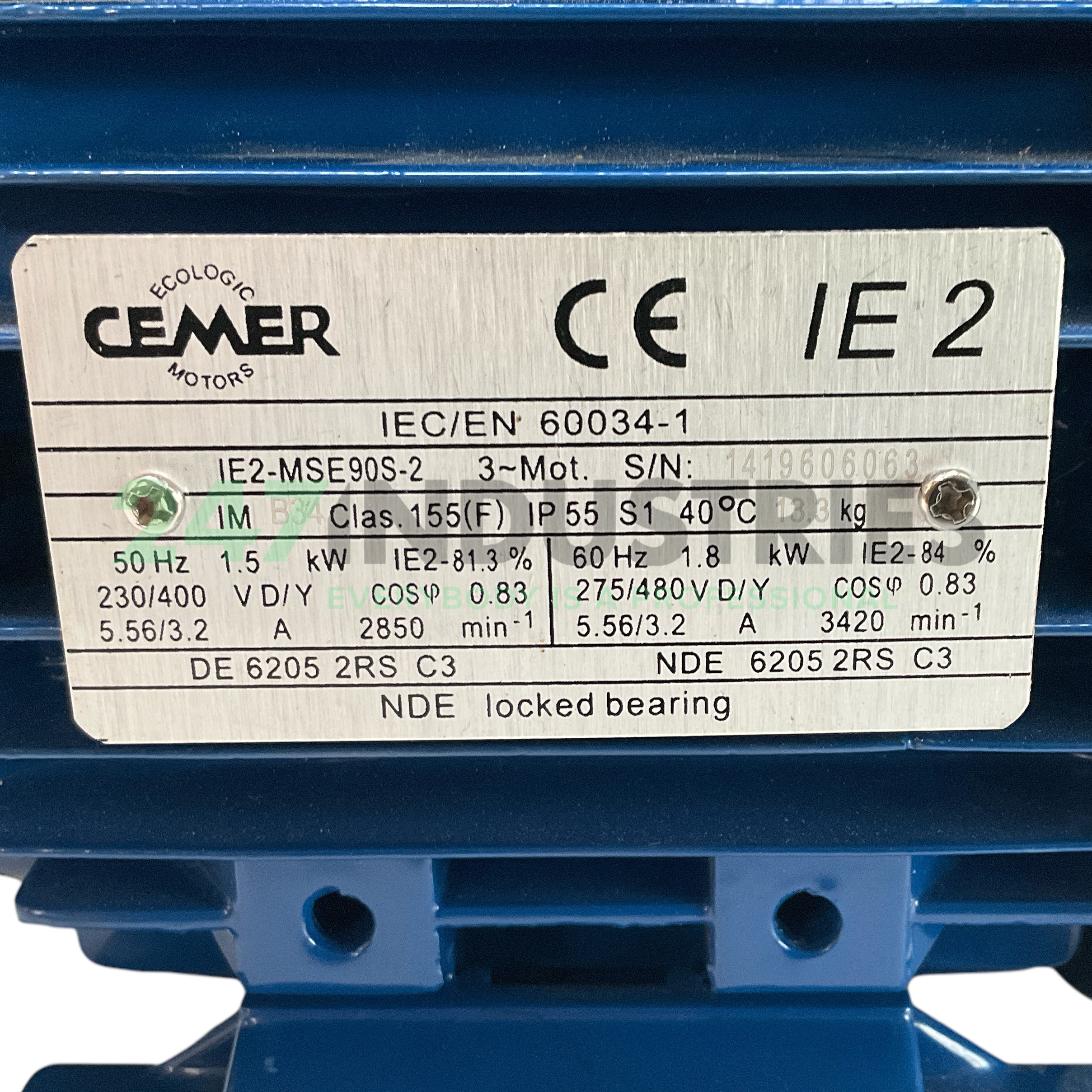 IE2-MSE90S-2-B34 Cemer Image 4