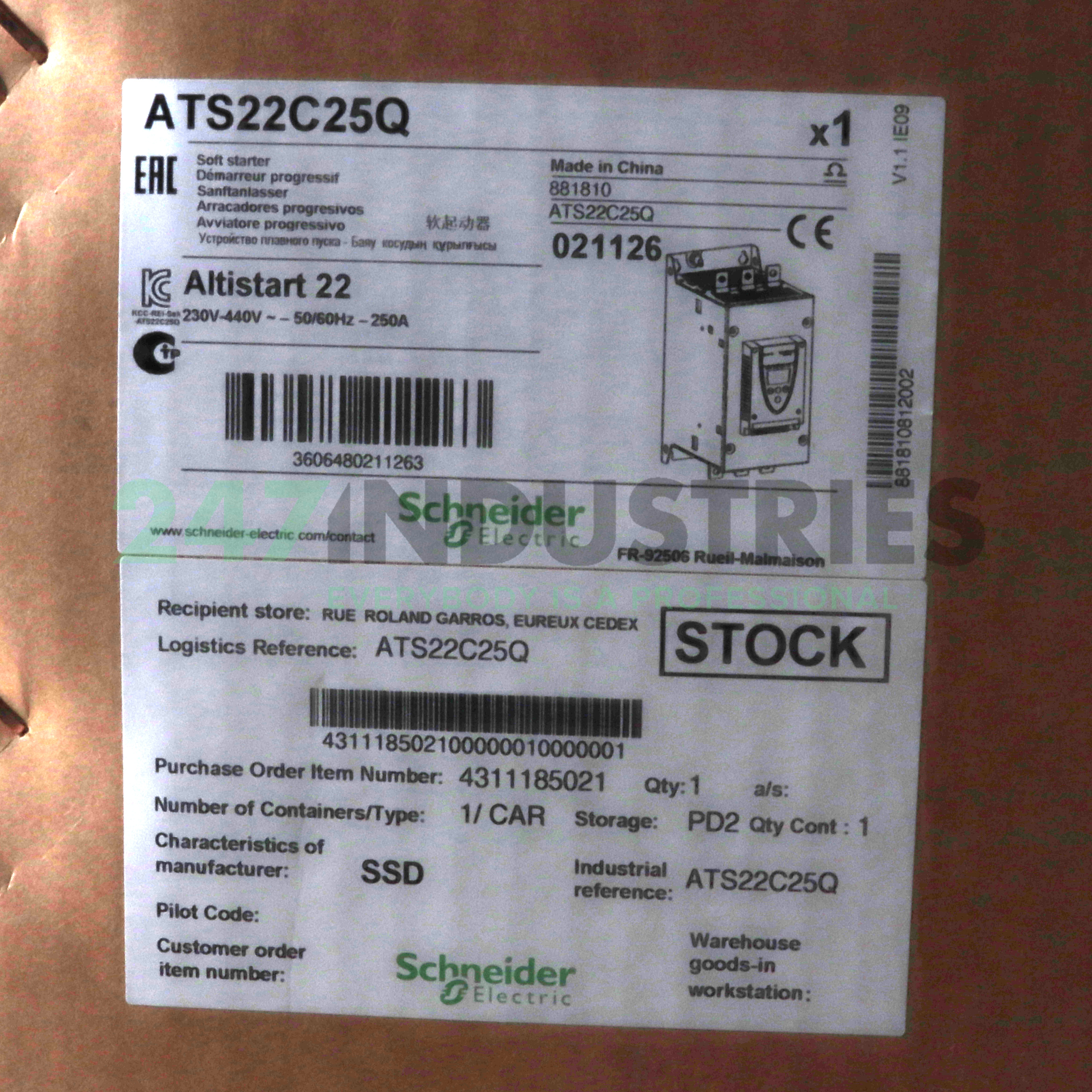 ATS22C25Q Schneider Electric Image 2