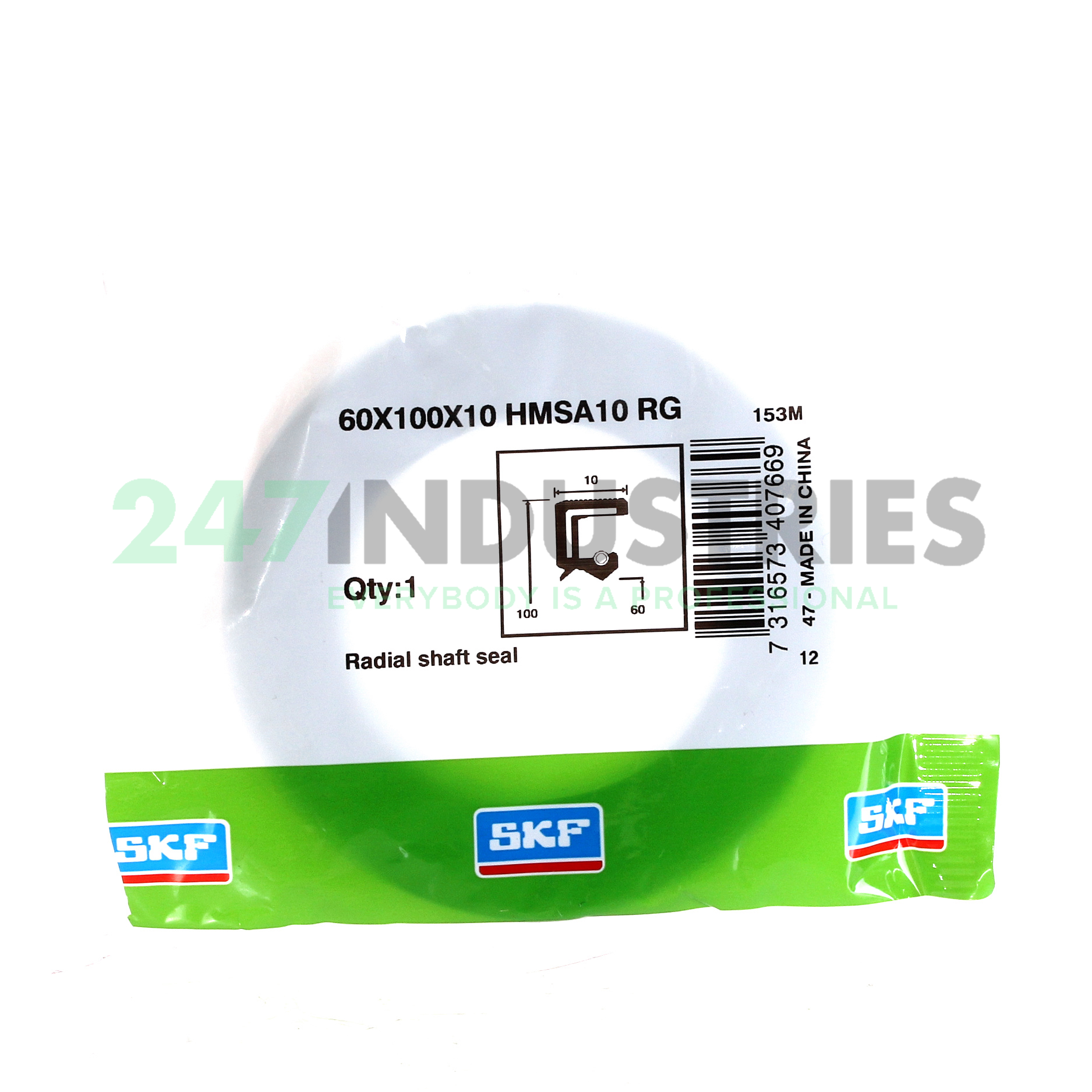 60X100X10HMSA10RG SKF Image 3