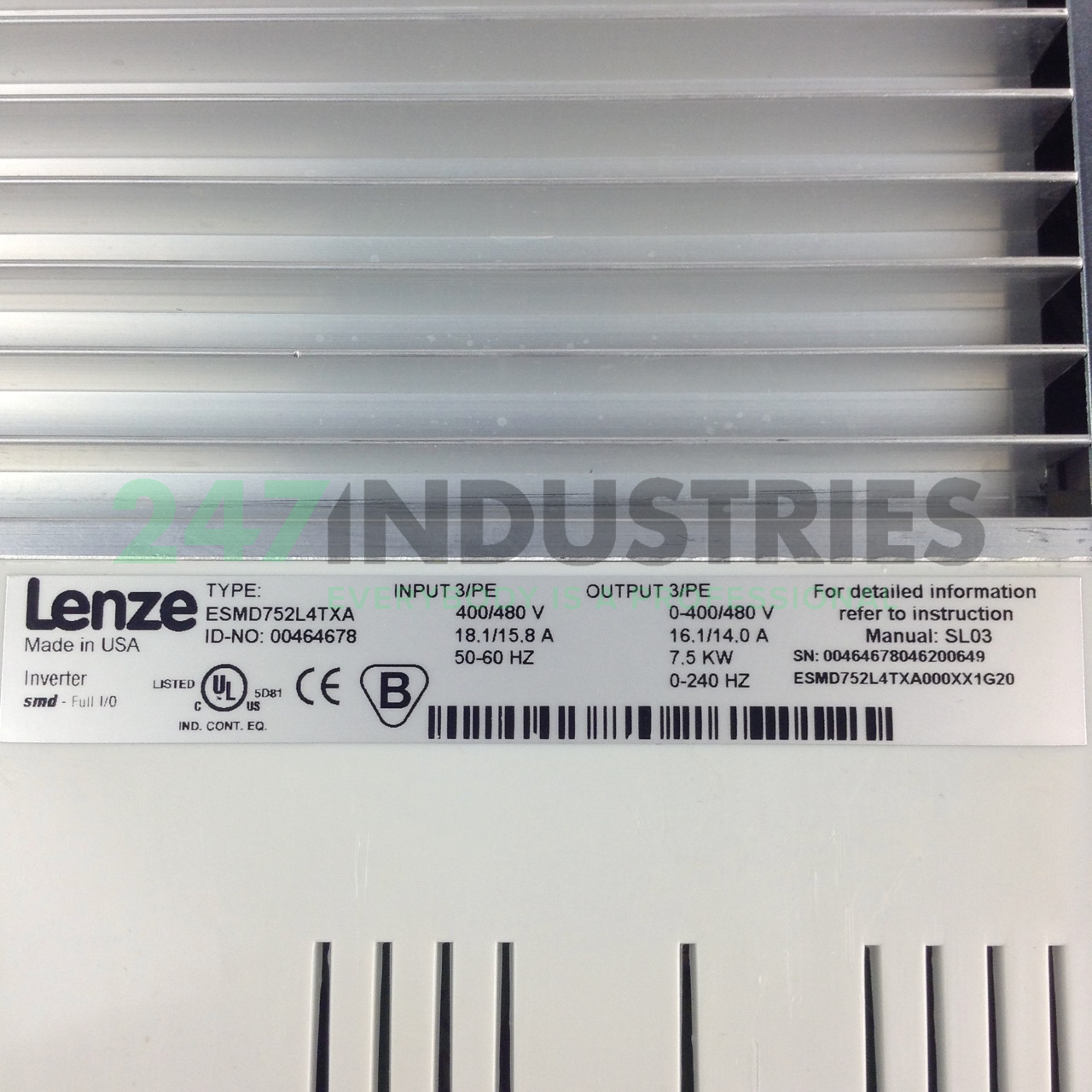 ESMD752L4TXA Lenze Image 2