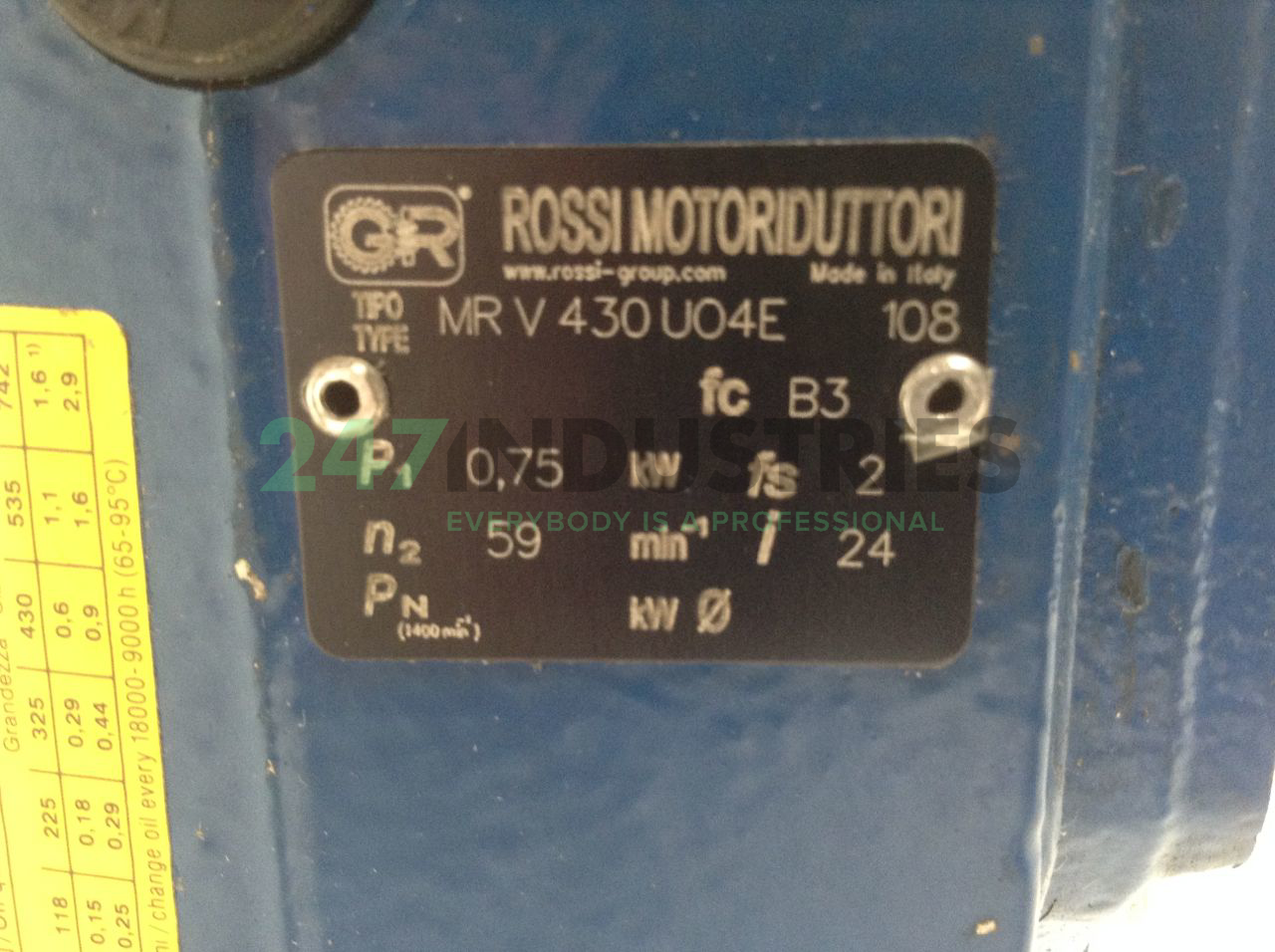 MRV430UO4E-F080B4B5/5 Rossi Image 2