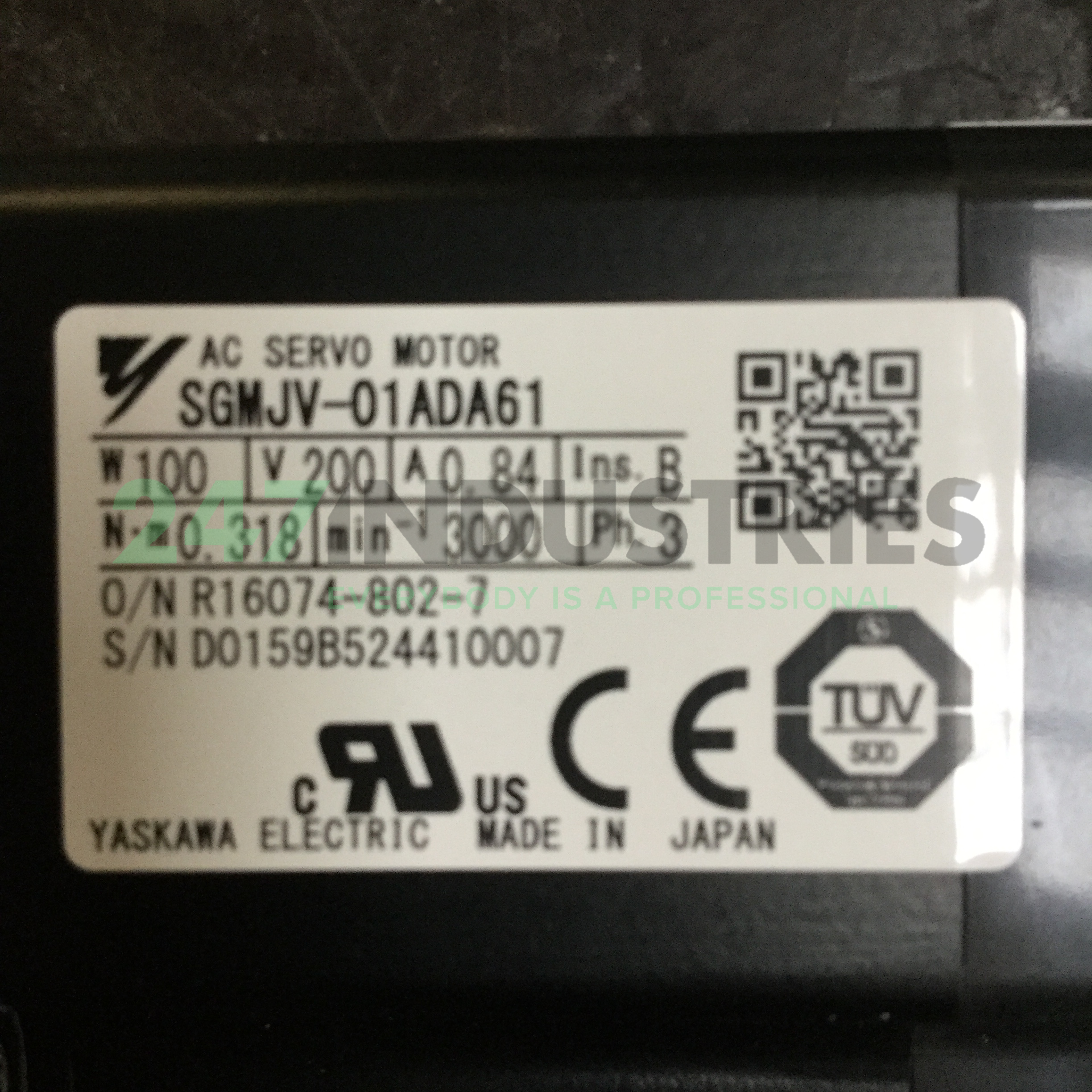 SGMJV-01ADA61 Yaskawa Image 4